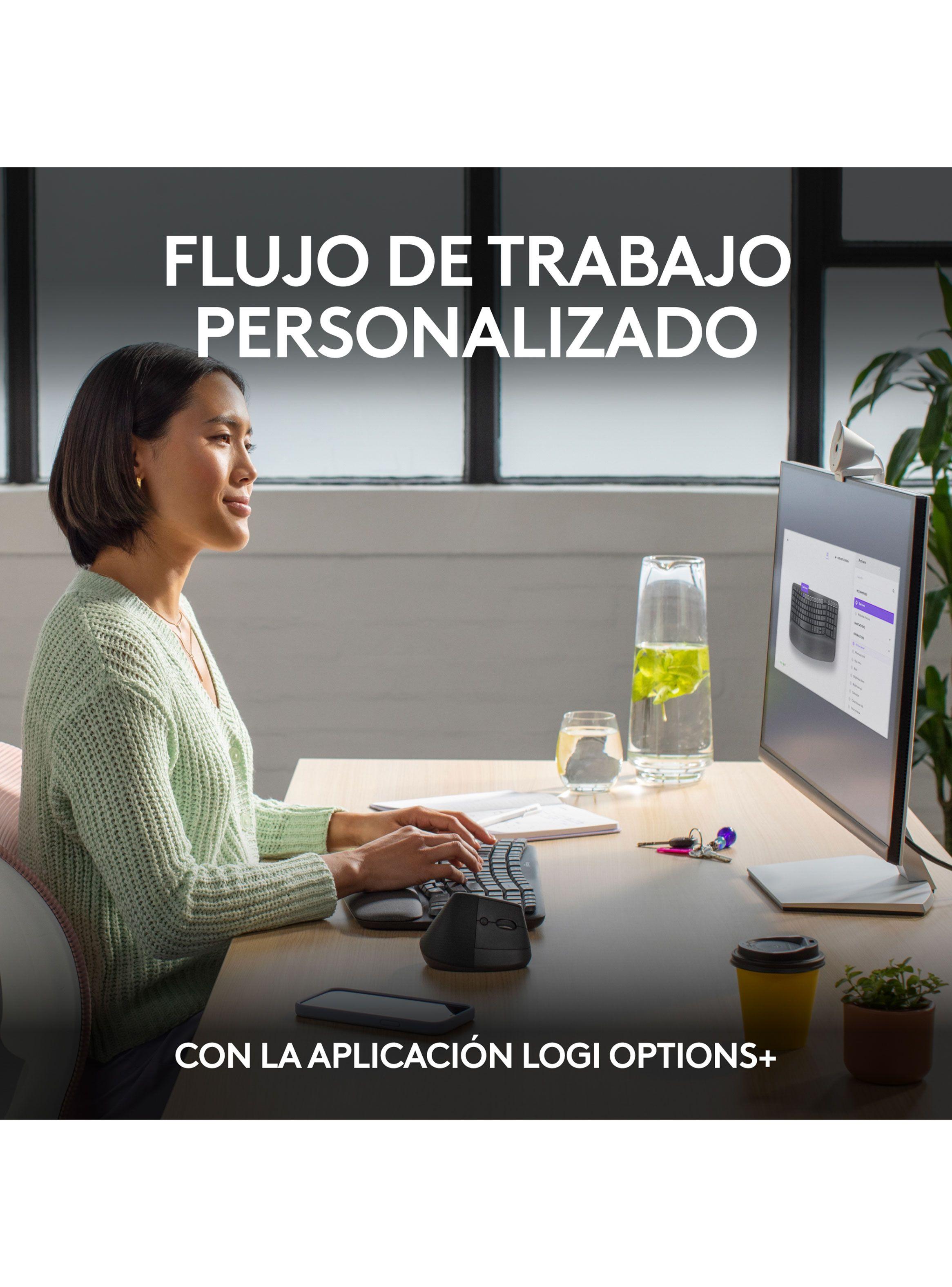 Teclado Ergonómico Inalámbrico Wave Keys-7