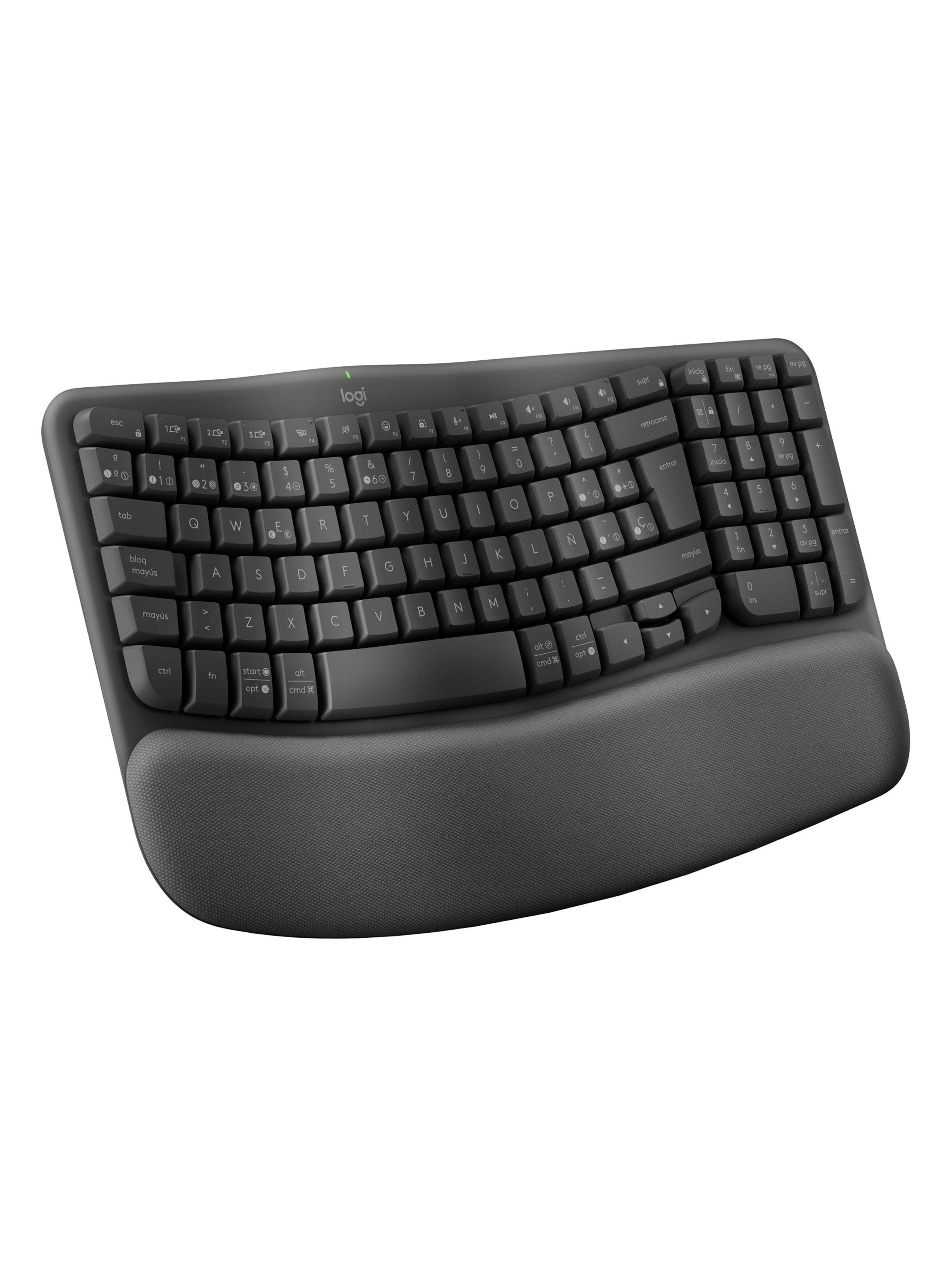 Teclado Ergonómico Inalámbrico Wave Keys-0