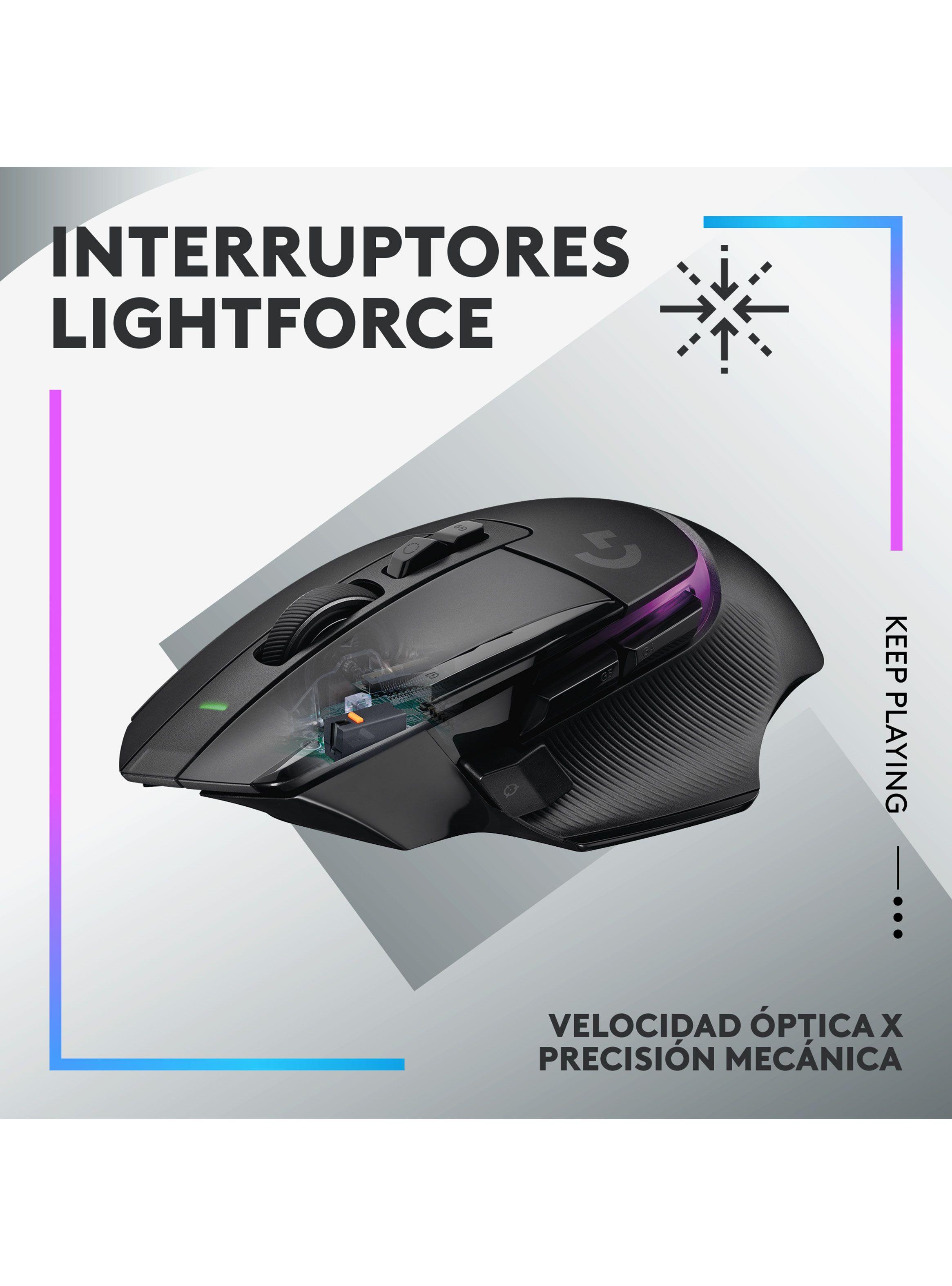 Mouse Óptico Inalámbrico RGB Gaming G502 X Plus-2