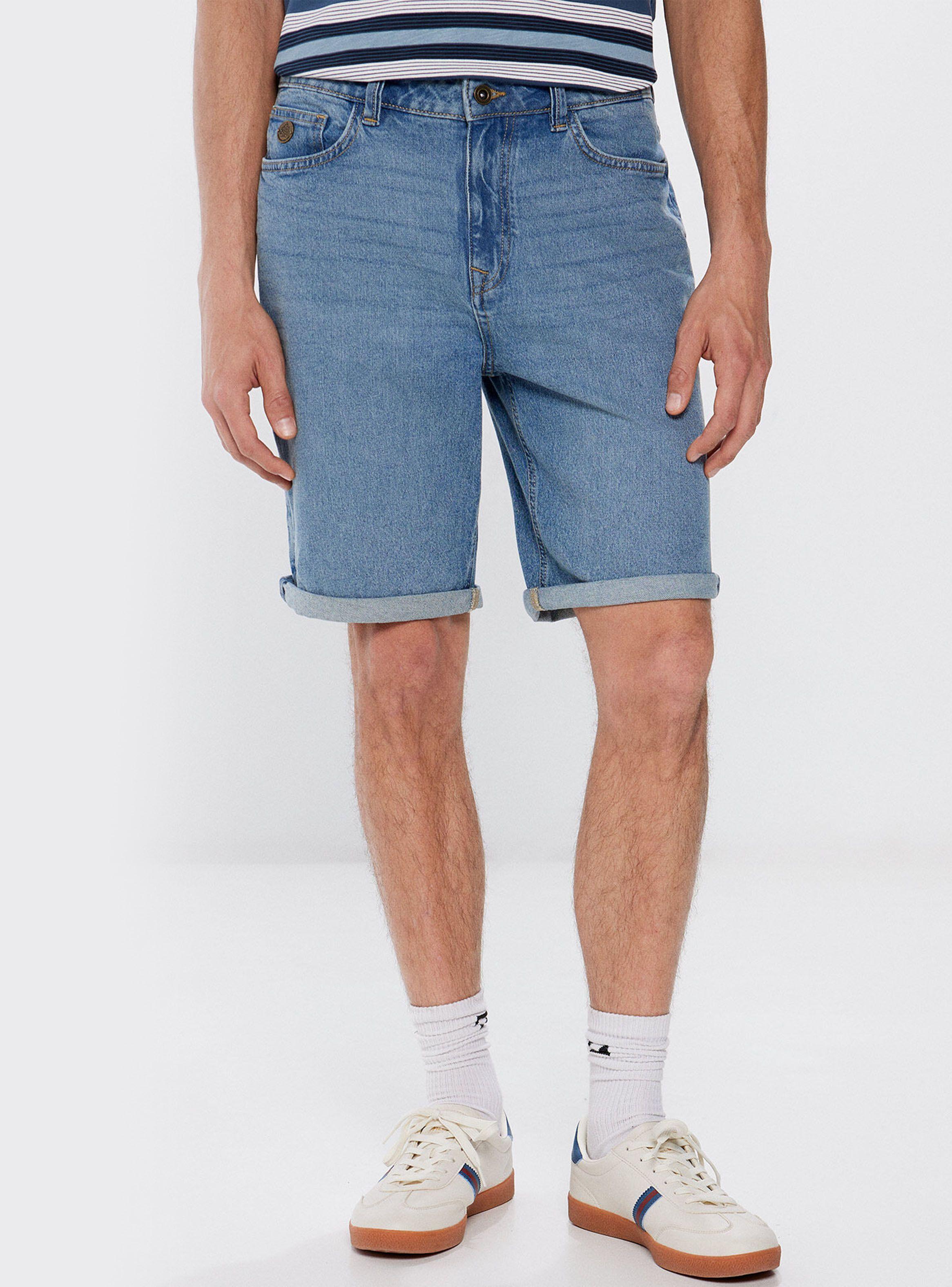 Bermuda Vaquera Regular Fit-0