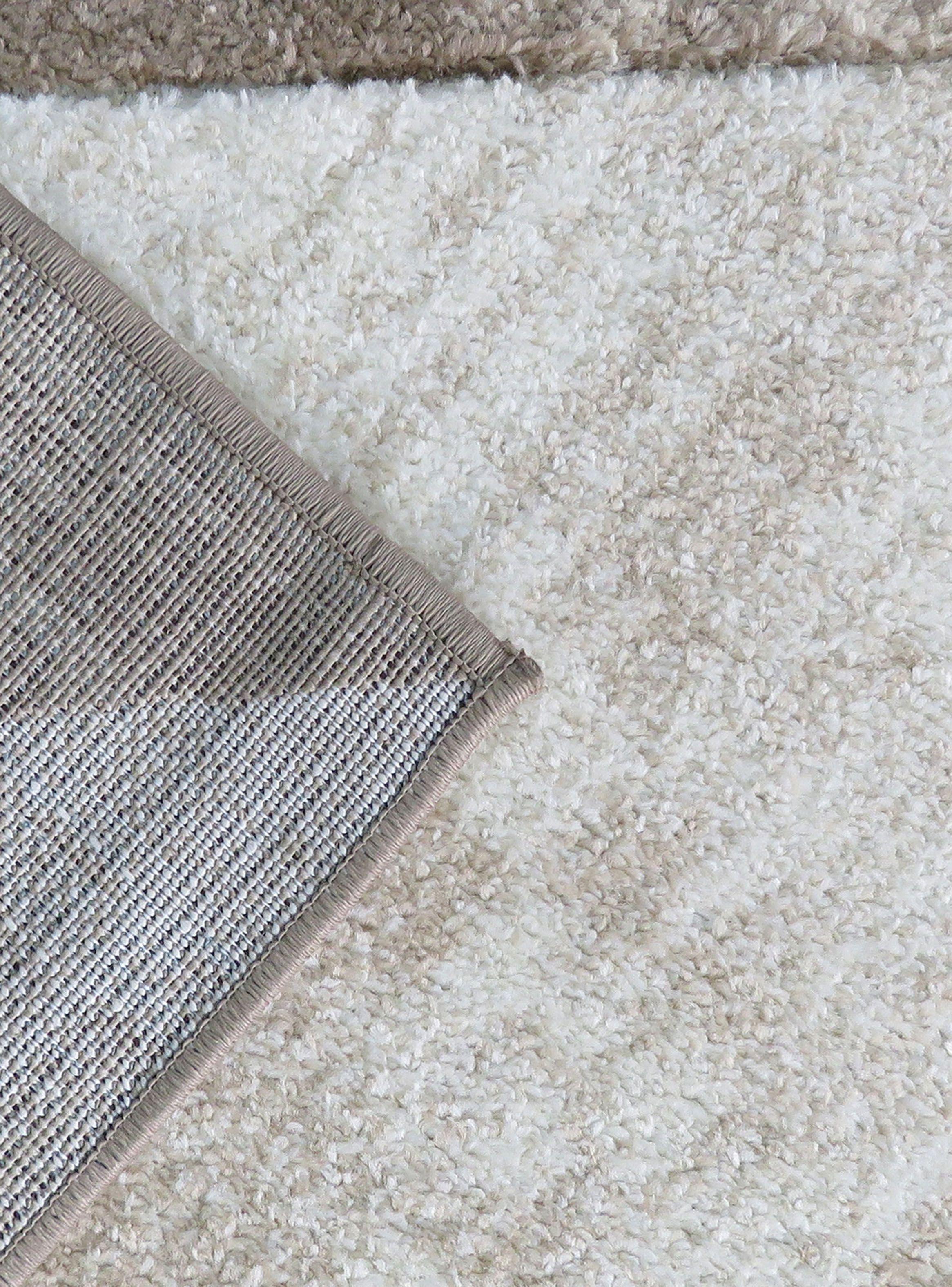 Alfombra Carved Florida D5 133x180 cm Crema-1