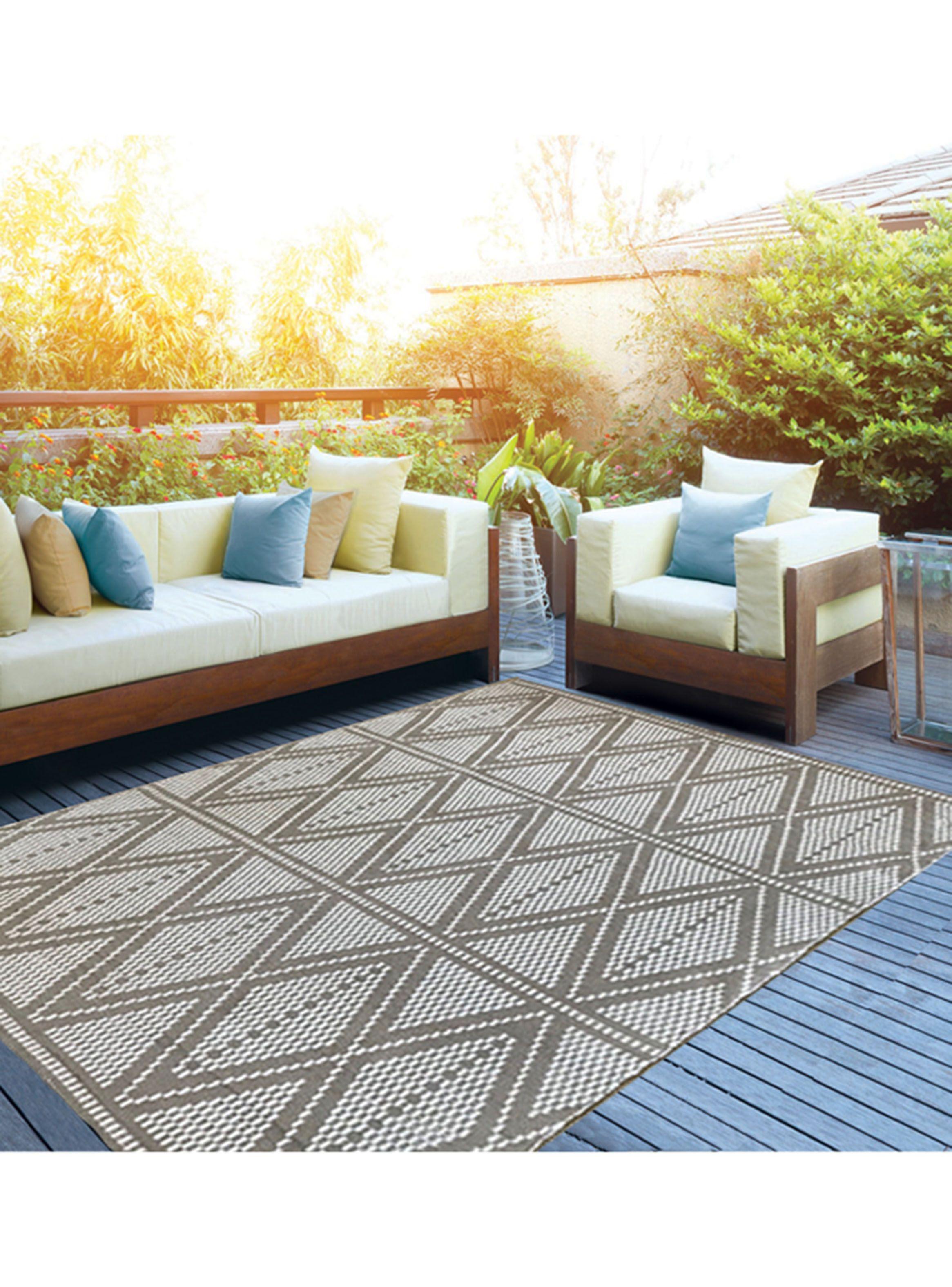 Alfombra Kala D3 160x230 cm Beige-3