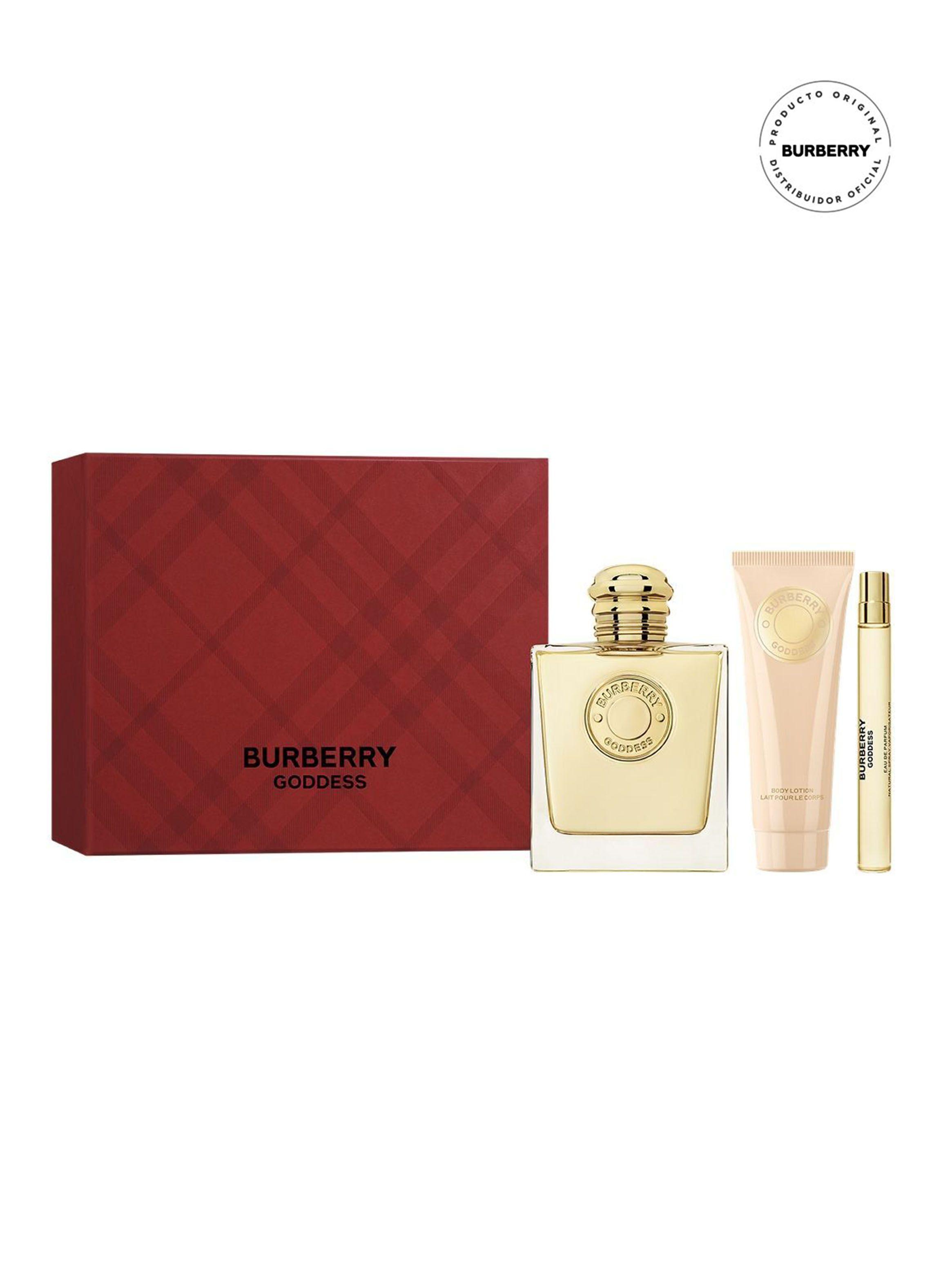 Set Perfume Goddess EDP Mujer 100 ml + Body Lotion 75 ml + Pen Spray 10 ml Burberry-1