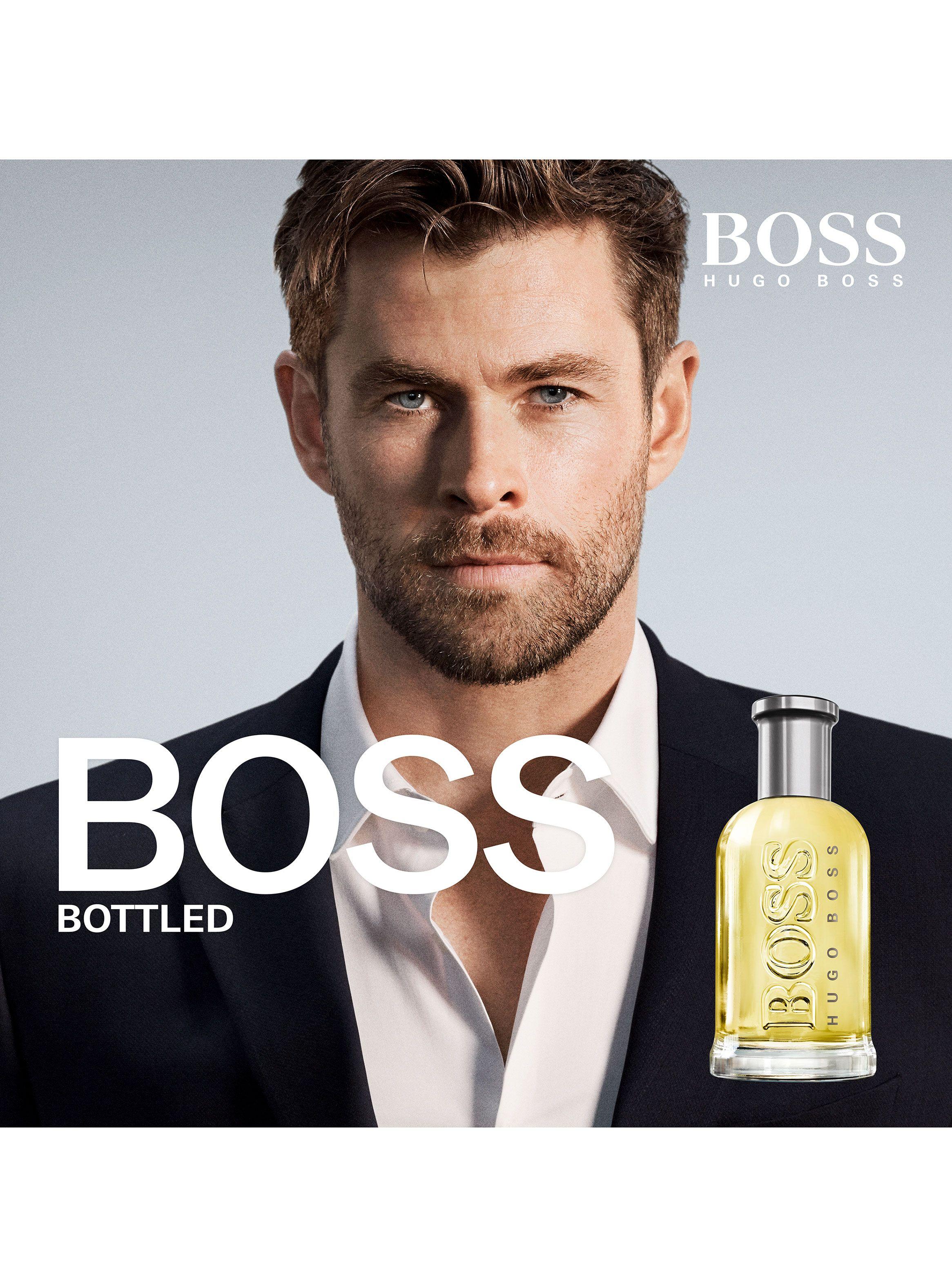 Set Perfume Boss Bottled EDT Hombre 100ml + Pen Spray 10ml + Shower Gel 100ml-3