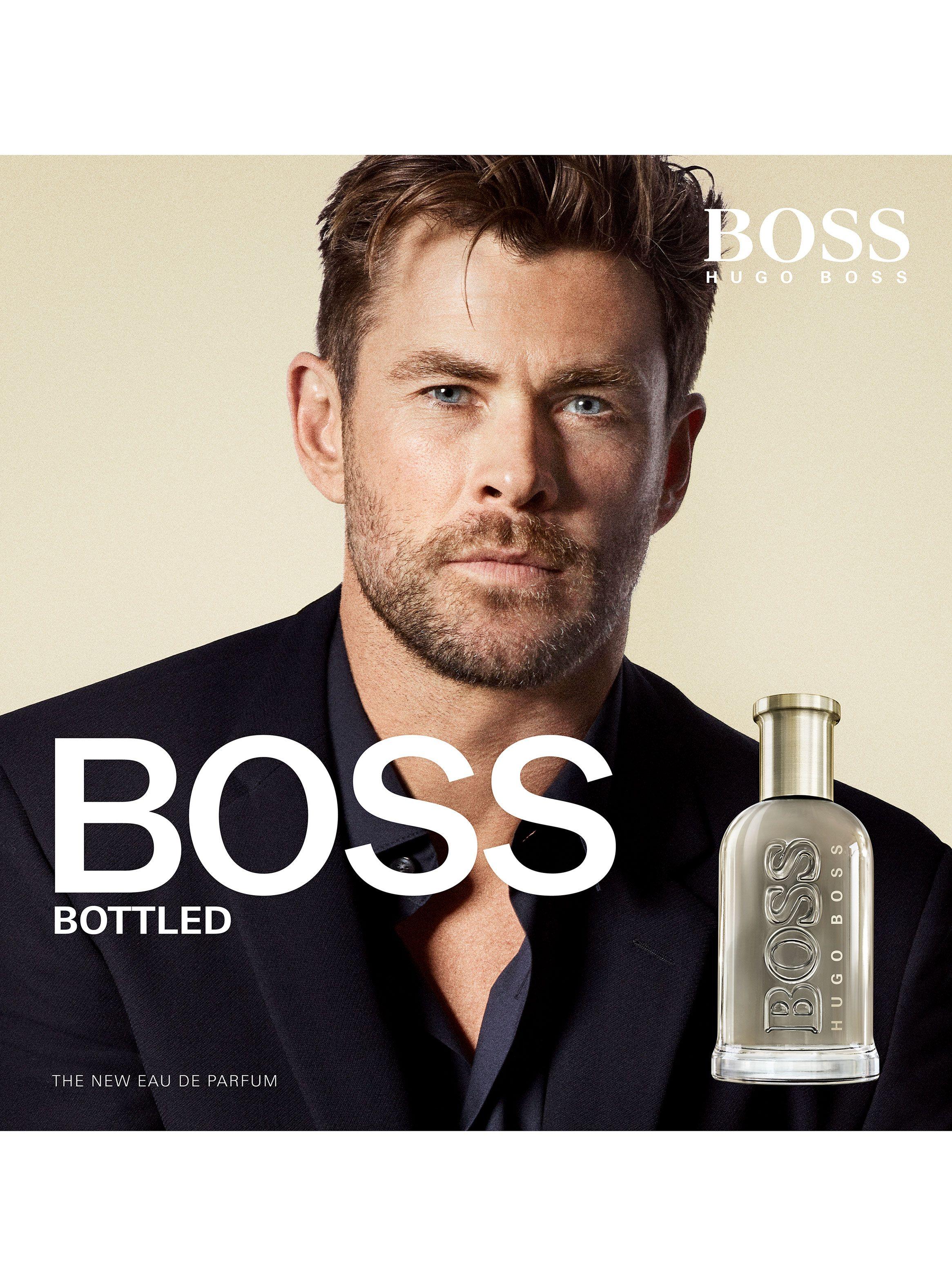Set Perfume Boss Bottled EDT Hombre 100 ml + Pen Spray 10 ml + Shower Gel 100 ml-3