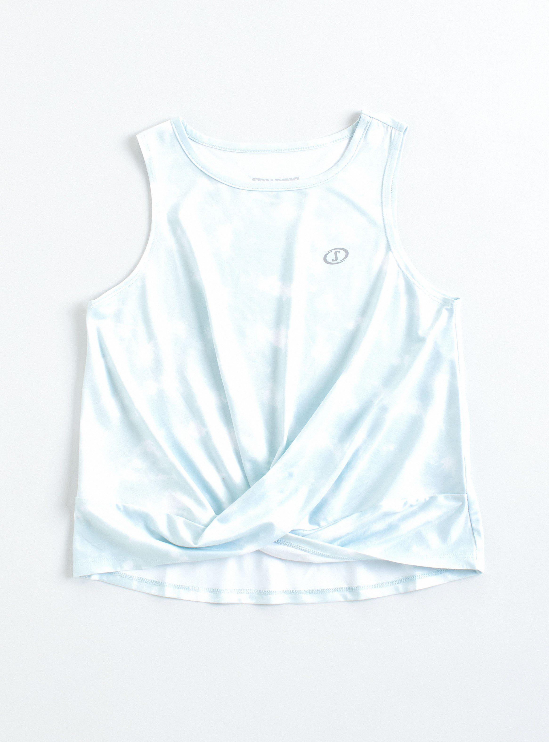 Polera Sin Manga Nudo Tie Dye Niña-0