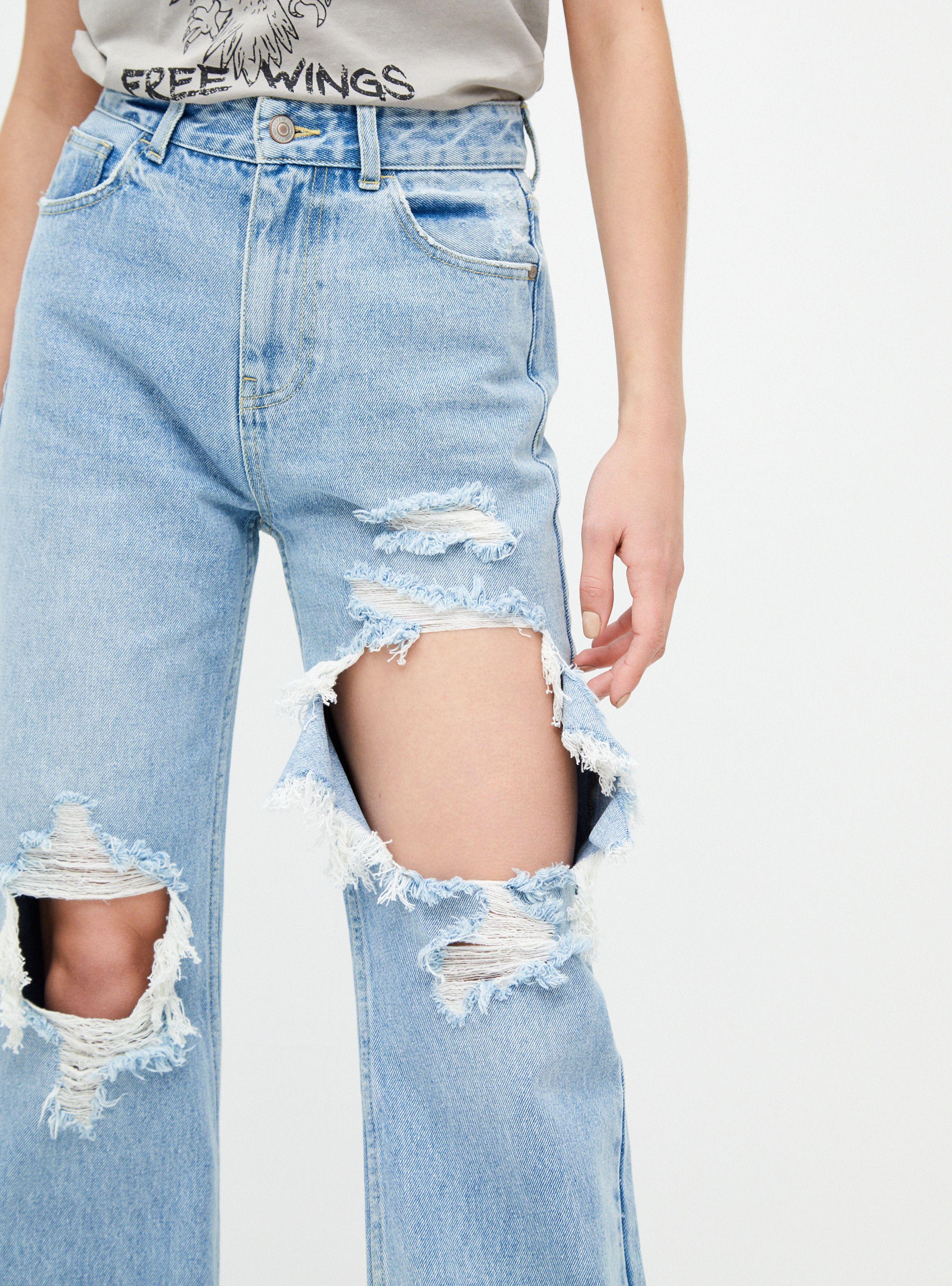 Jeans Destroyed y Cierre-2