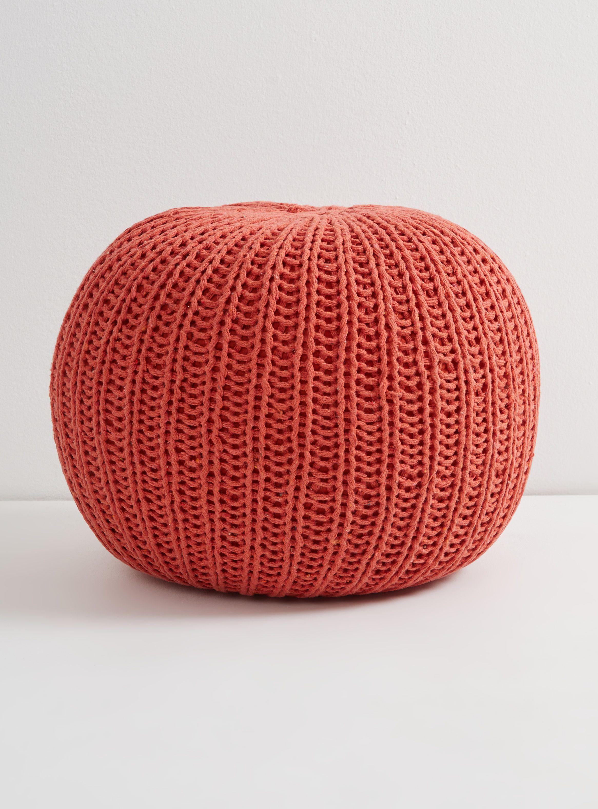 Pouf Tejido Terra 50 x 35 cm-0