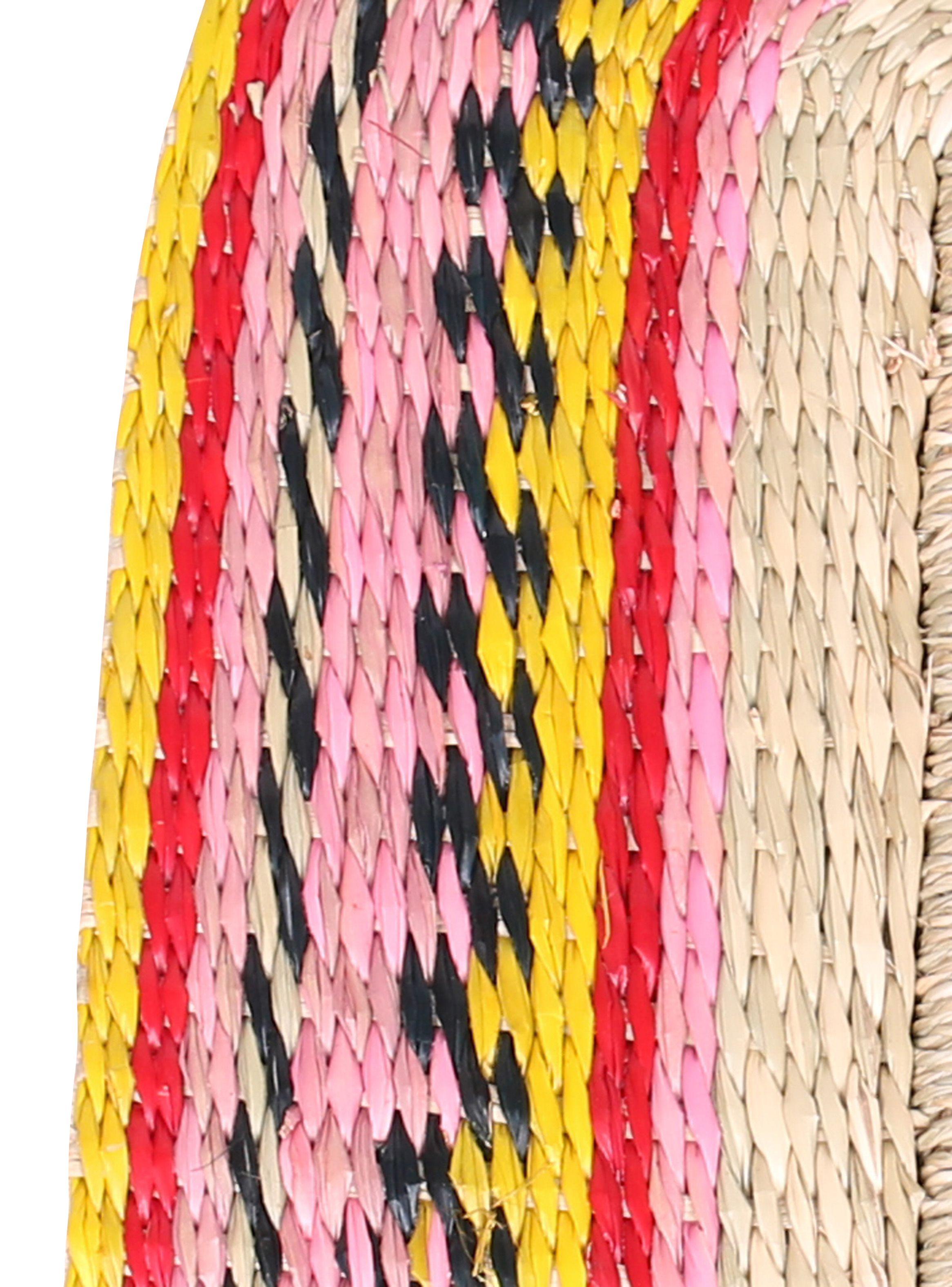 Plato Decorativo Abanico Boho Peach D1-3