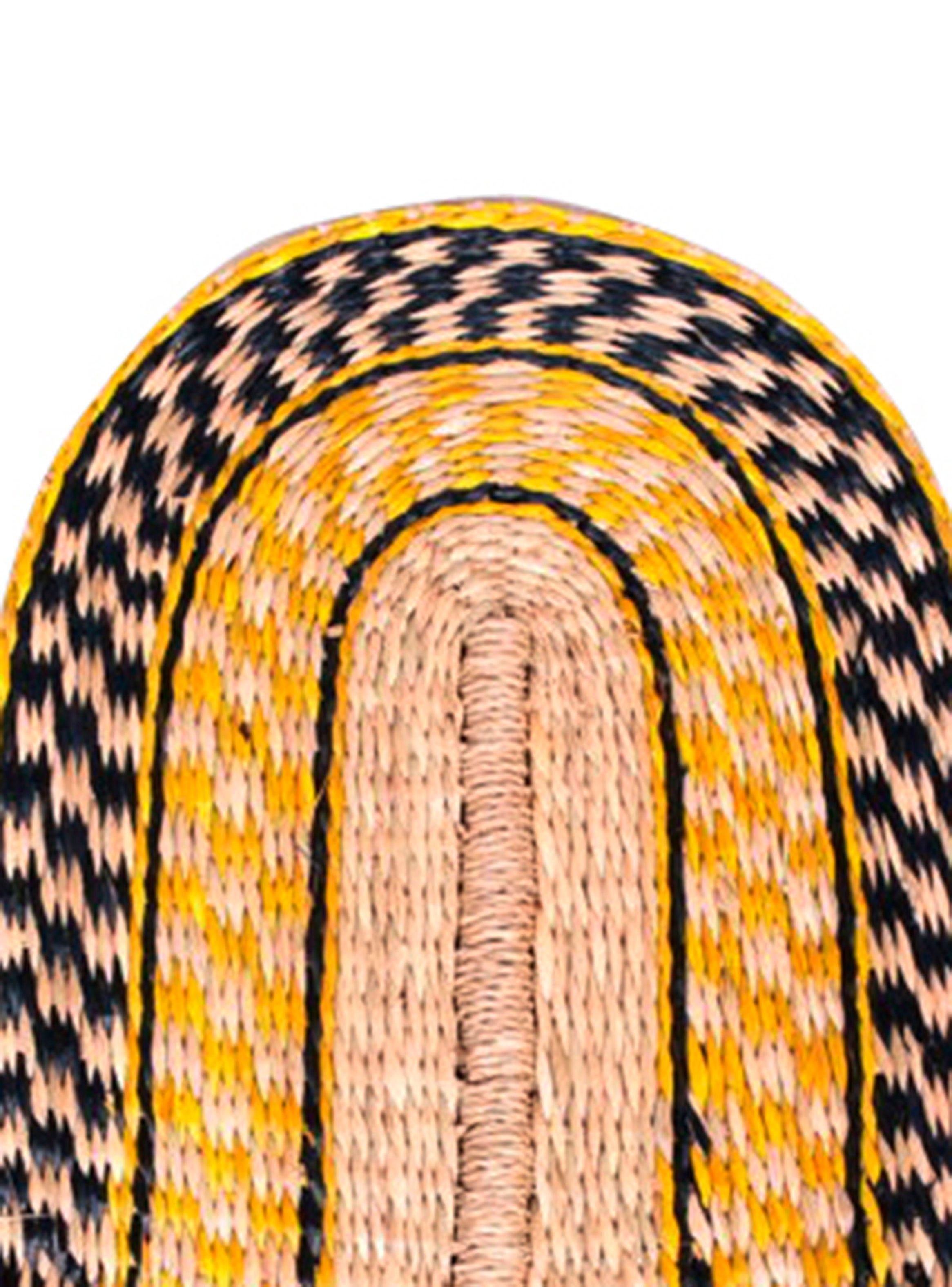 Plato Decorativo Abanico Boho Peach D2-4