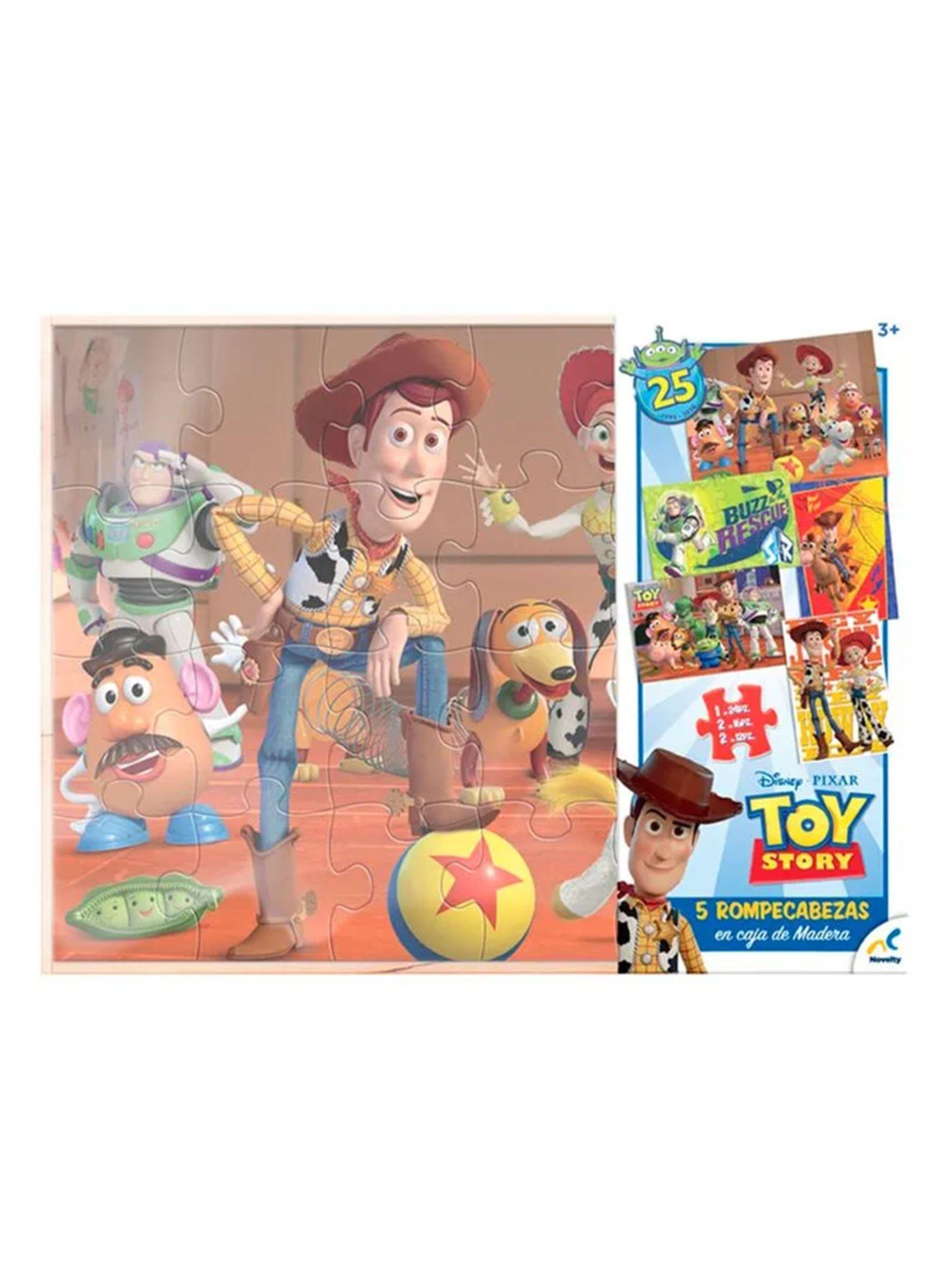 Rompecabezas 5 en 1 Toy Story Caja Madera-0