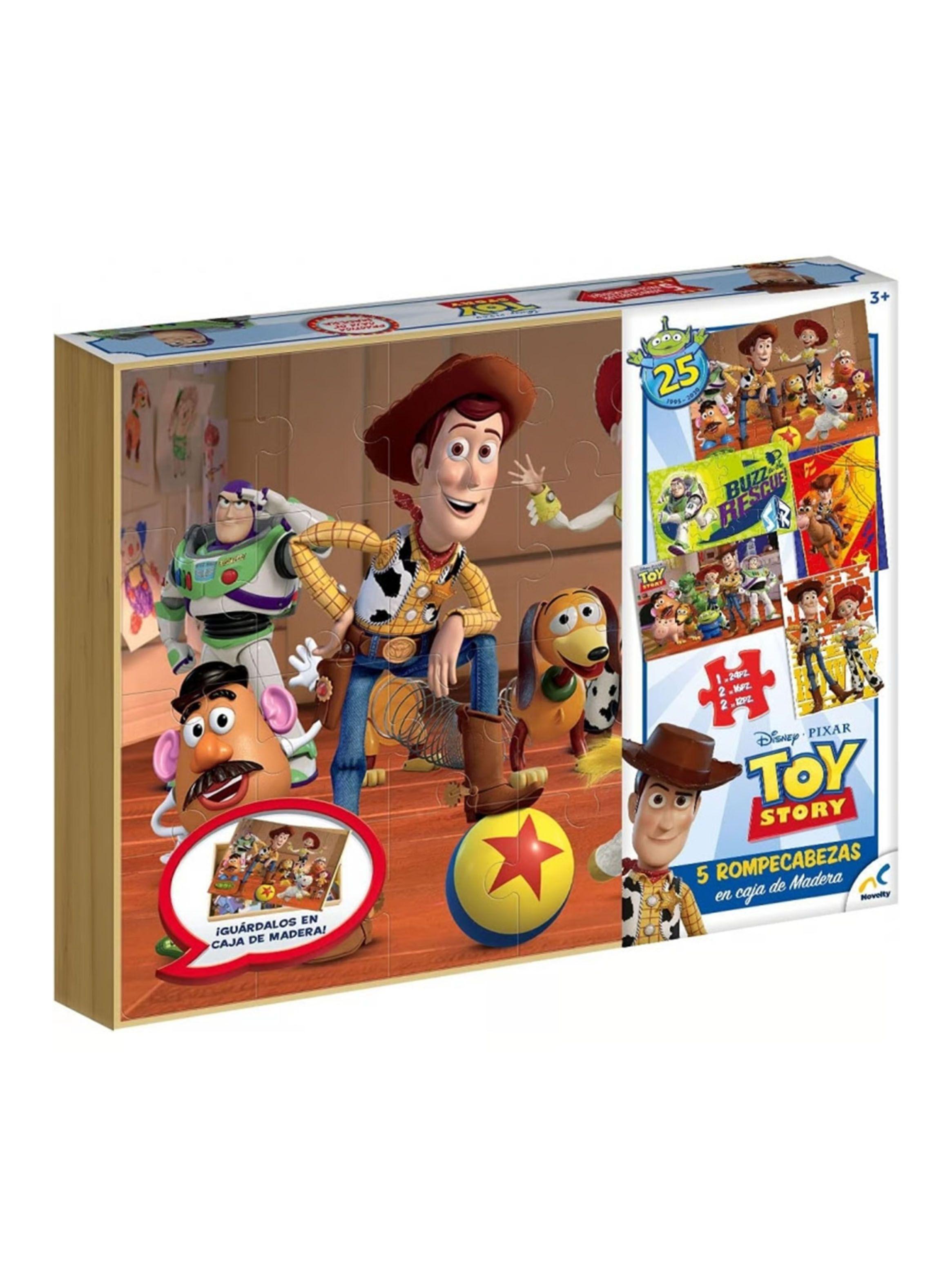 Rompecabezas 5 en 1 Toy Story Caja Madera-1