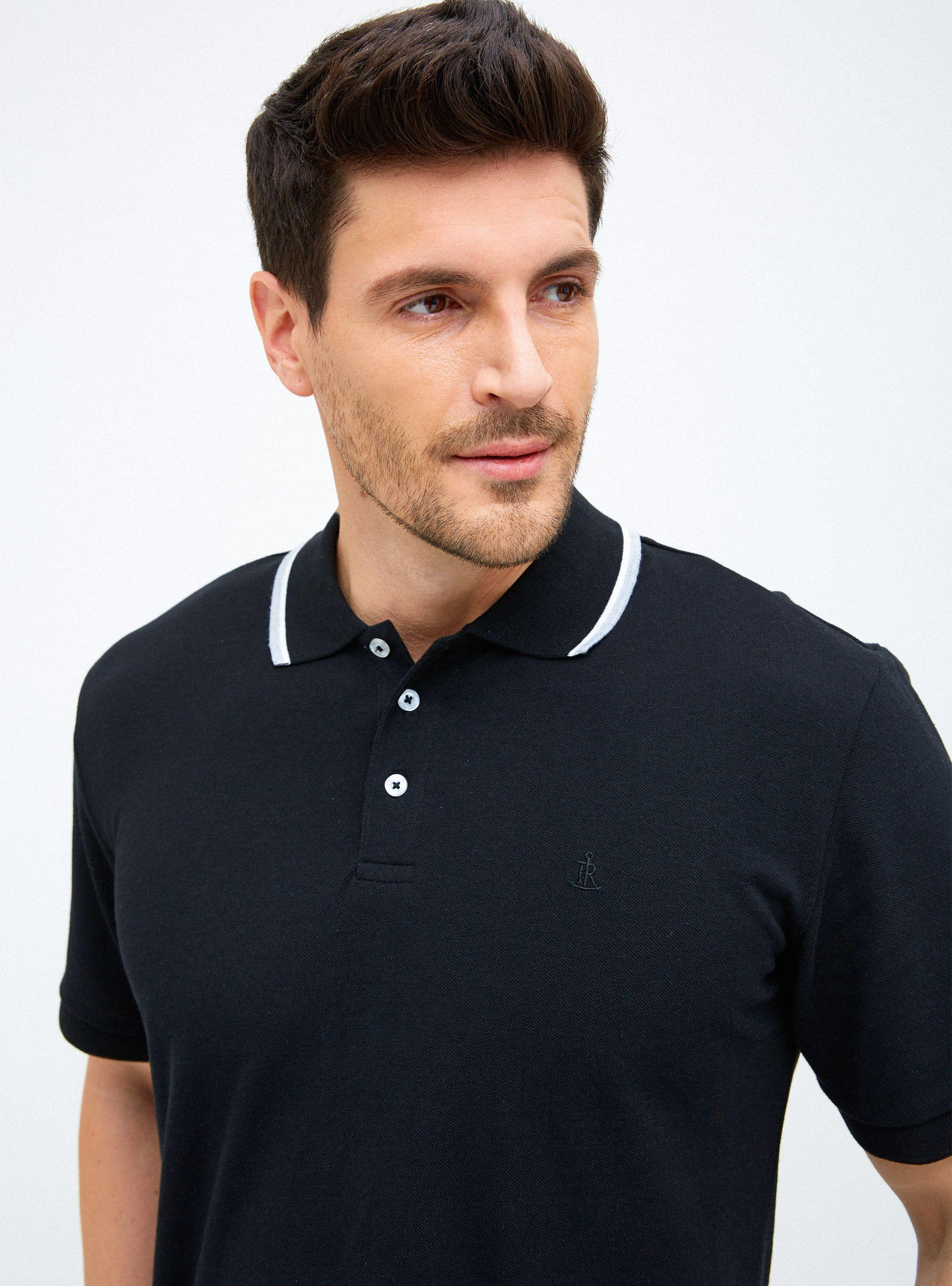 Polera Piqué Lisa Manga Corta-2