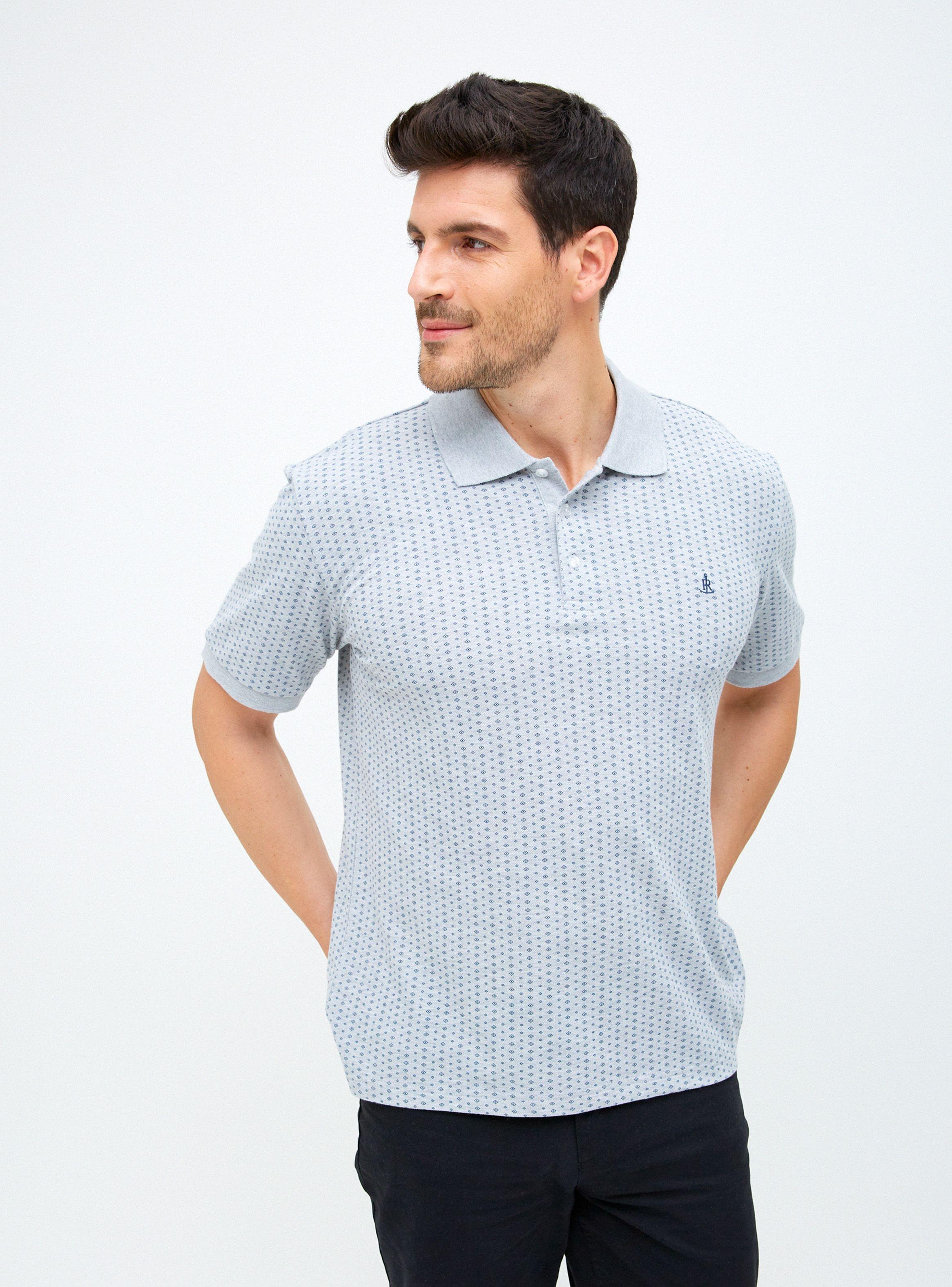 Polera Piqué Manga Corta Mini print-0