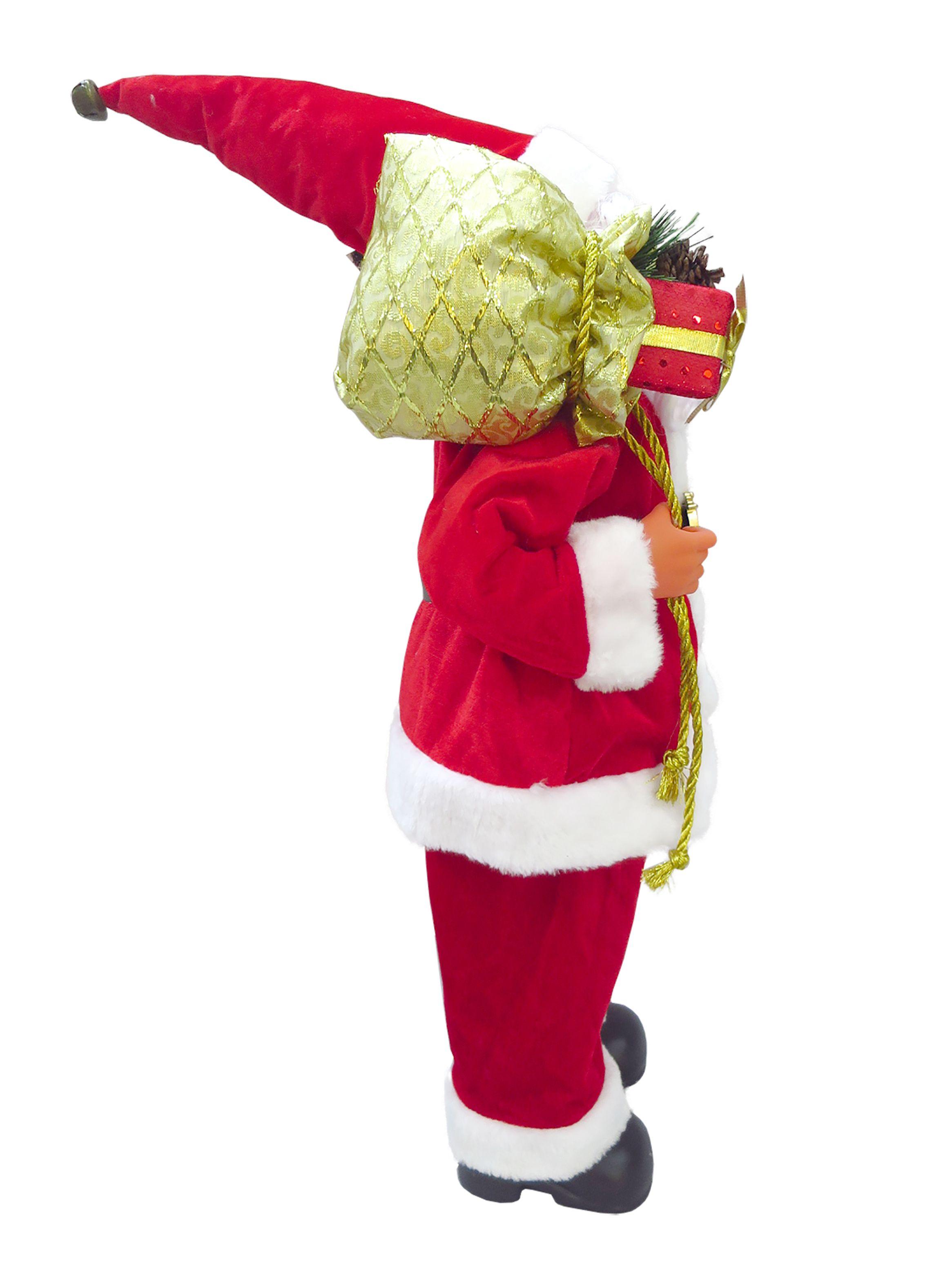 Peluche de Navidad Santa 61 cm-1
