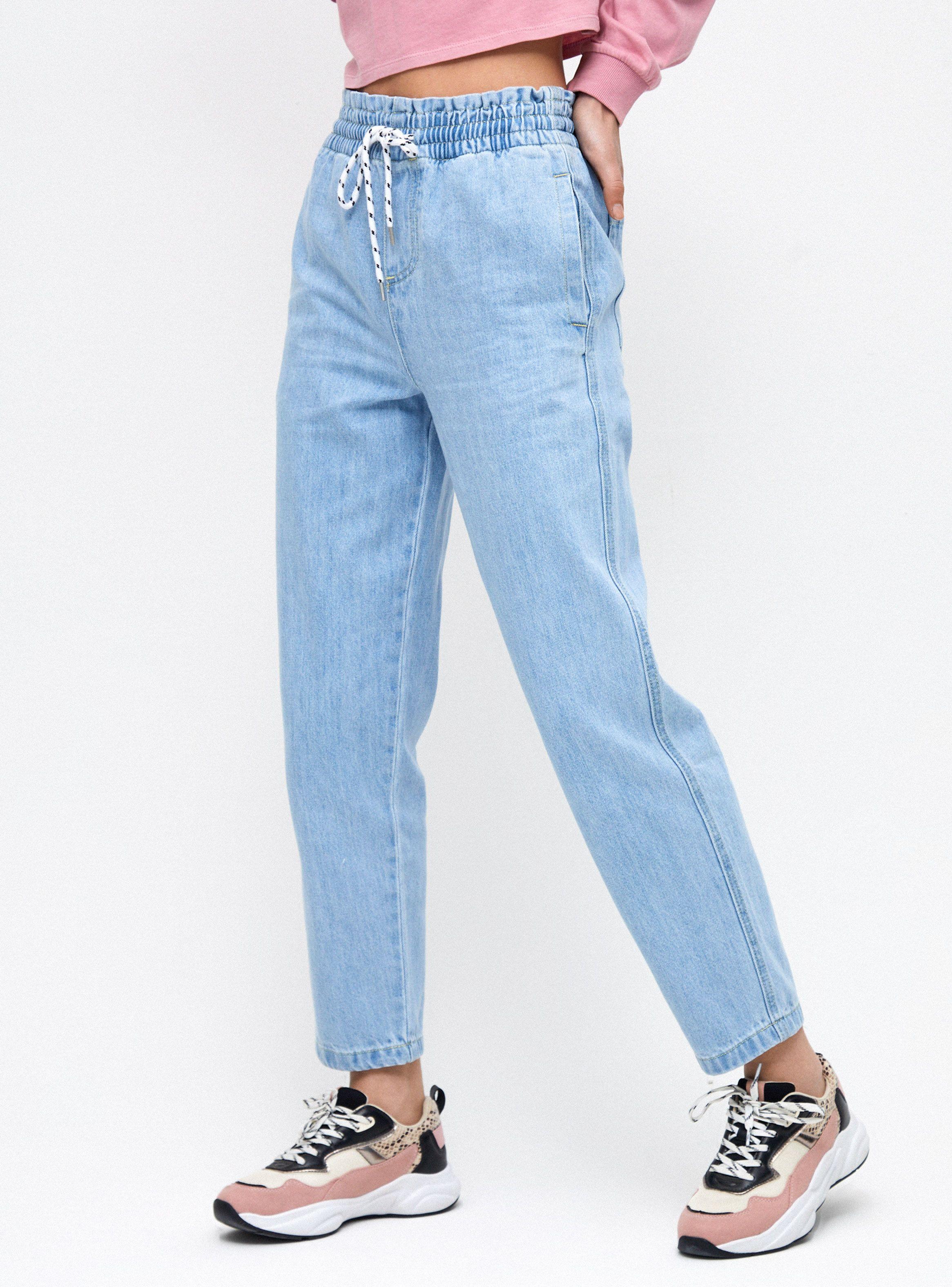 Jogger Denim Pretina Elasticada-0