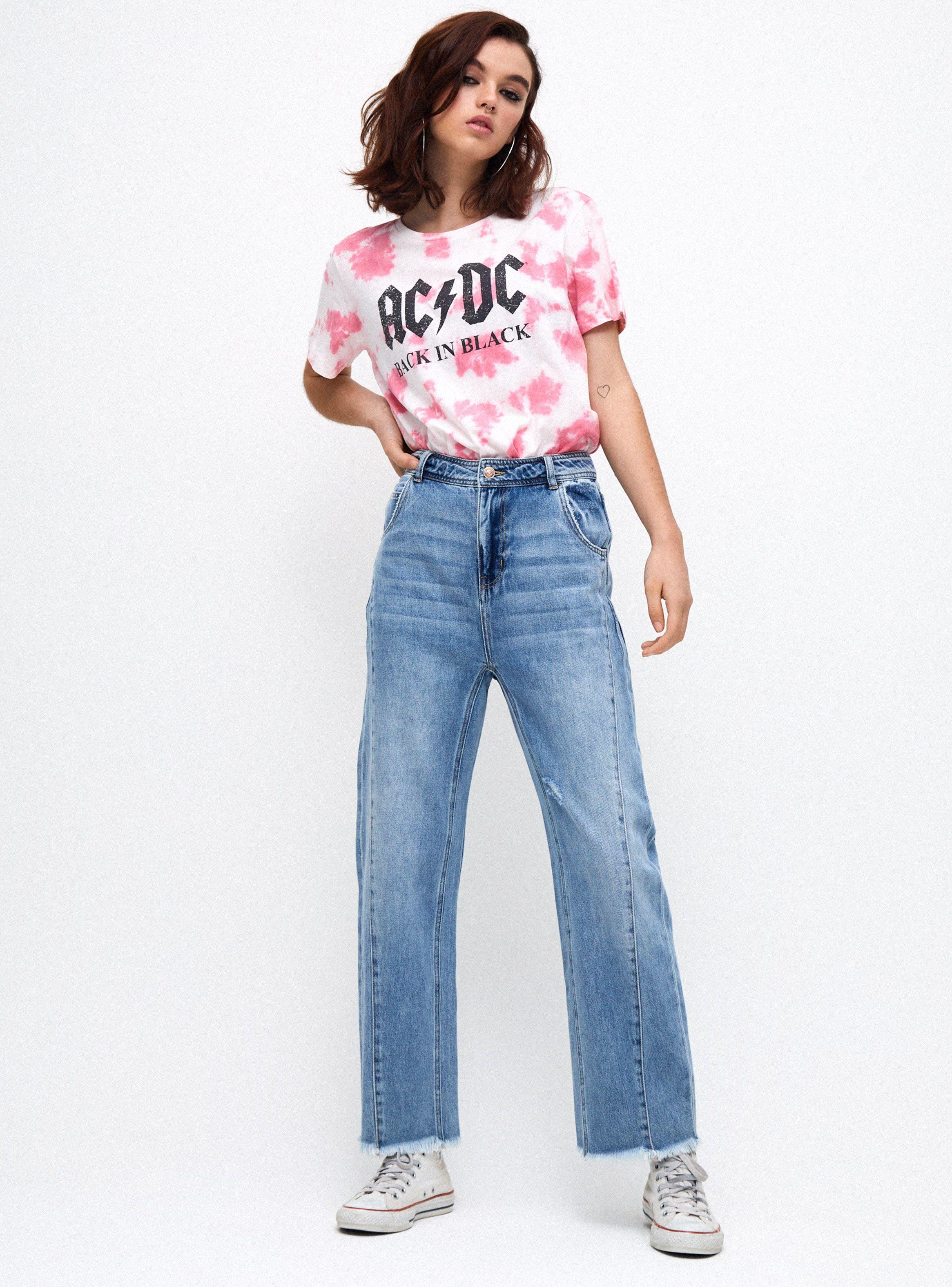 Jeans Straight Cortes Relajado-3