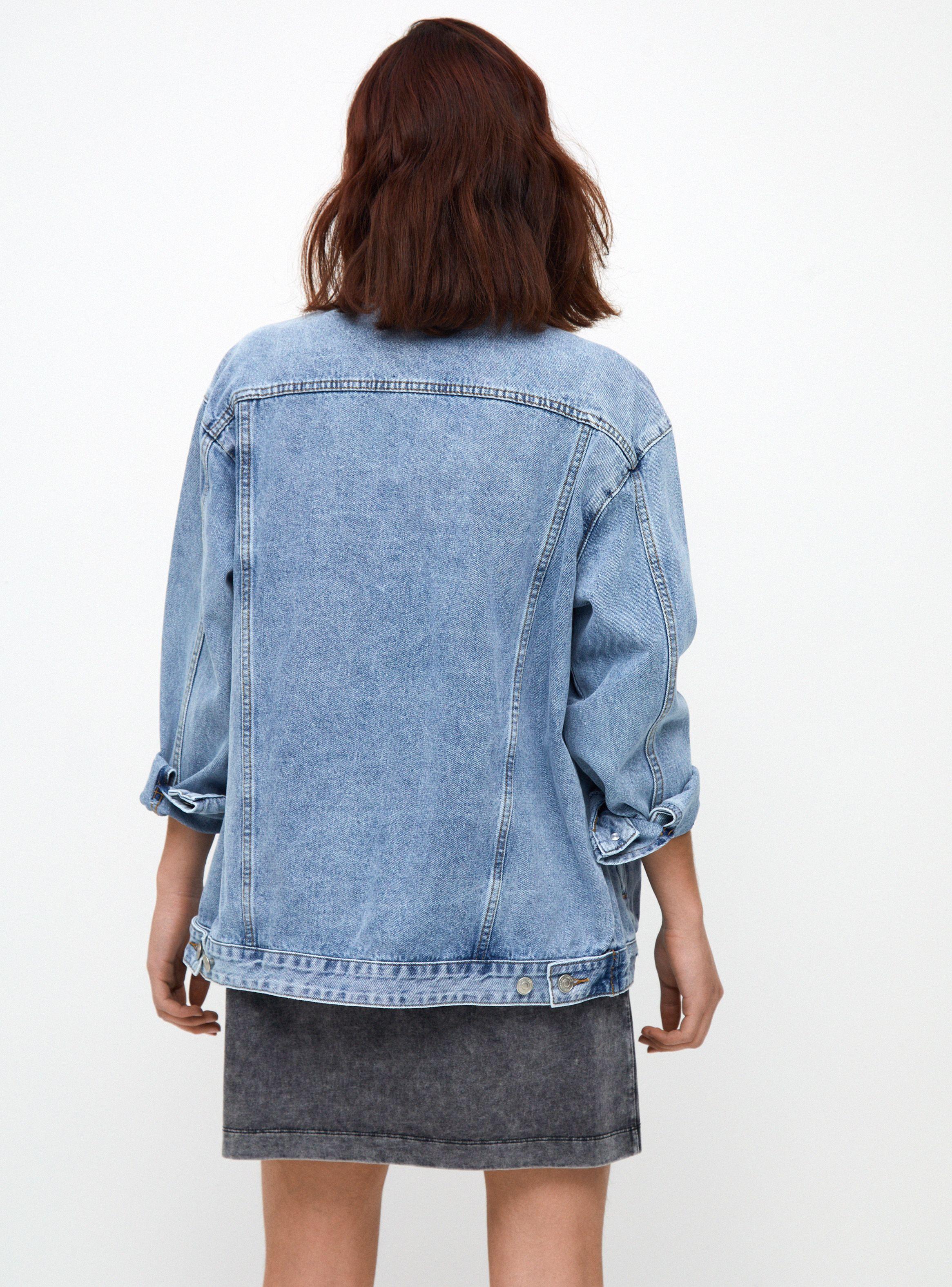 Chaqueta Denim Manga Larga-1