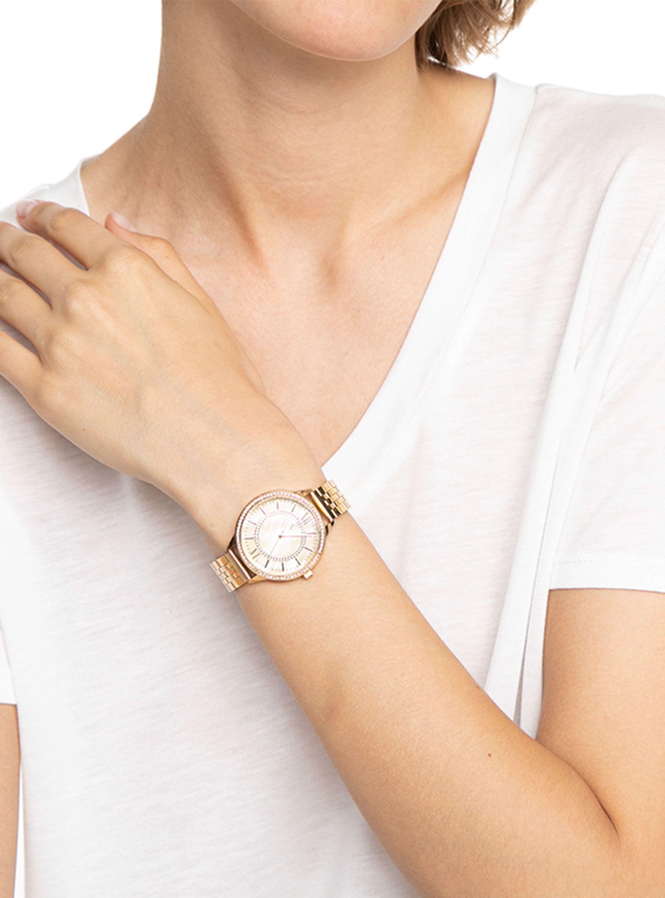 Reloj 19V69 Italia 187-3 Dorado Mujer-2