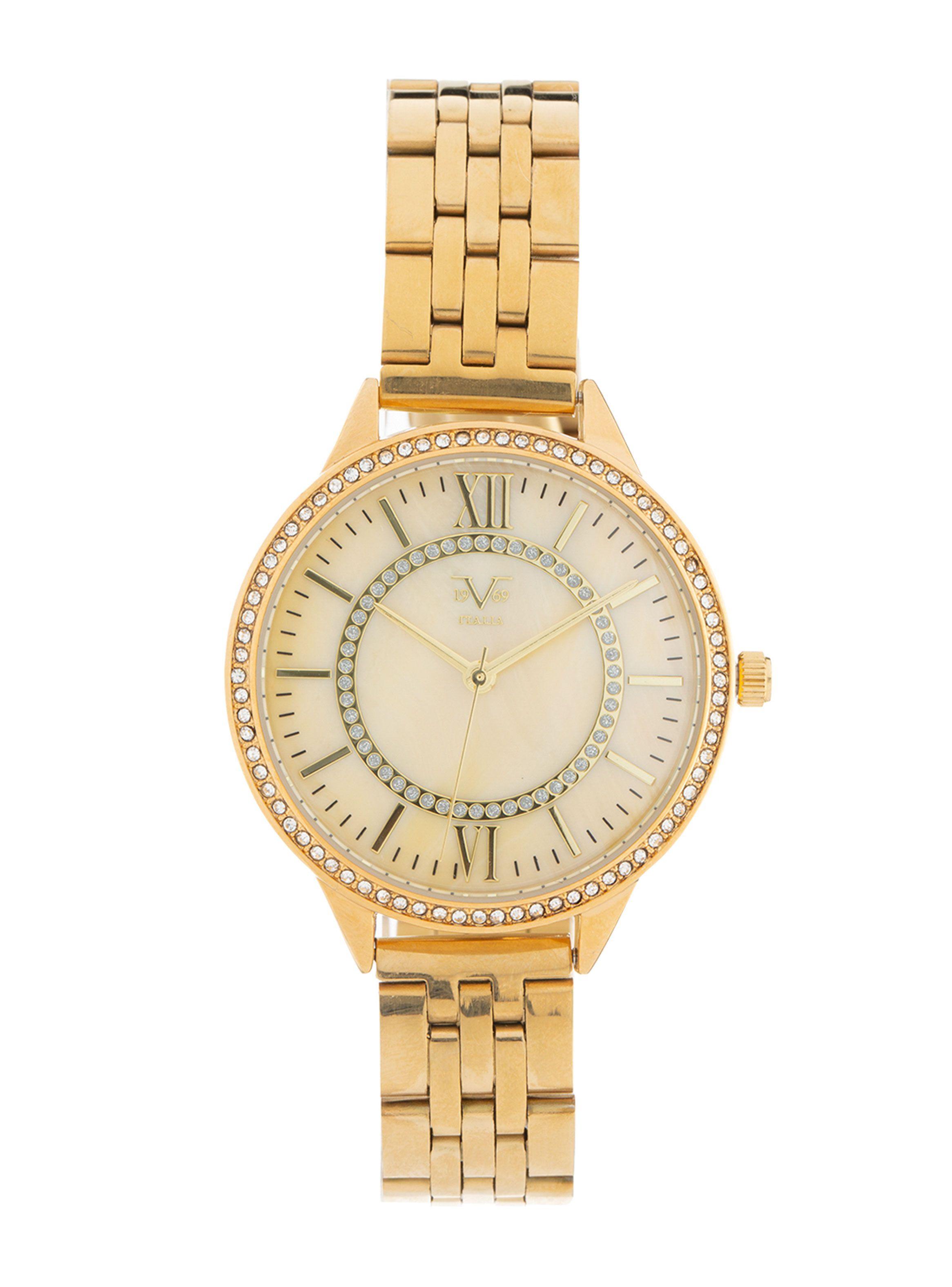 Reloj 19V69 Italia 187-3 Dorado Mujer-0