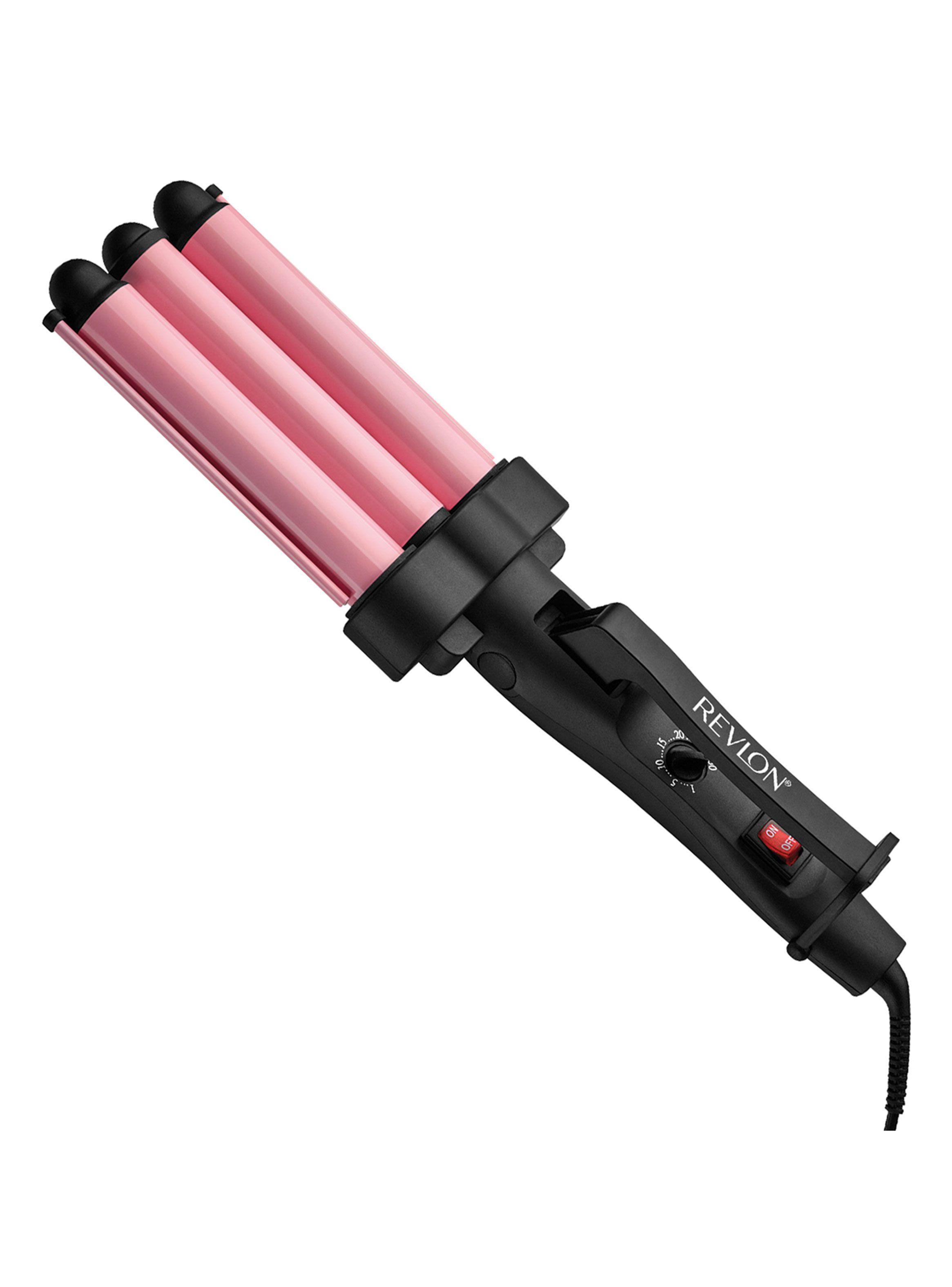 Ondulador de Pelo 3 Barriles Jumbo RVIR3056LA2 Rosa-2