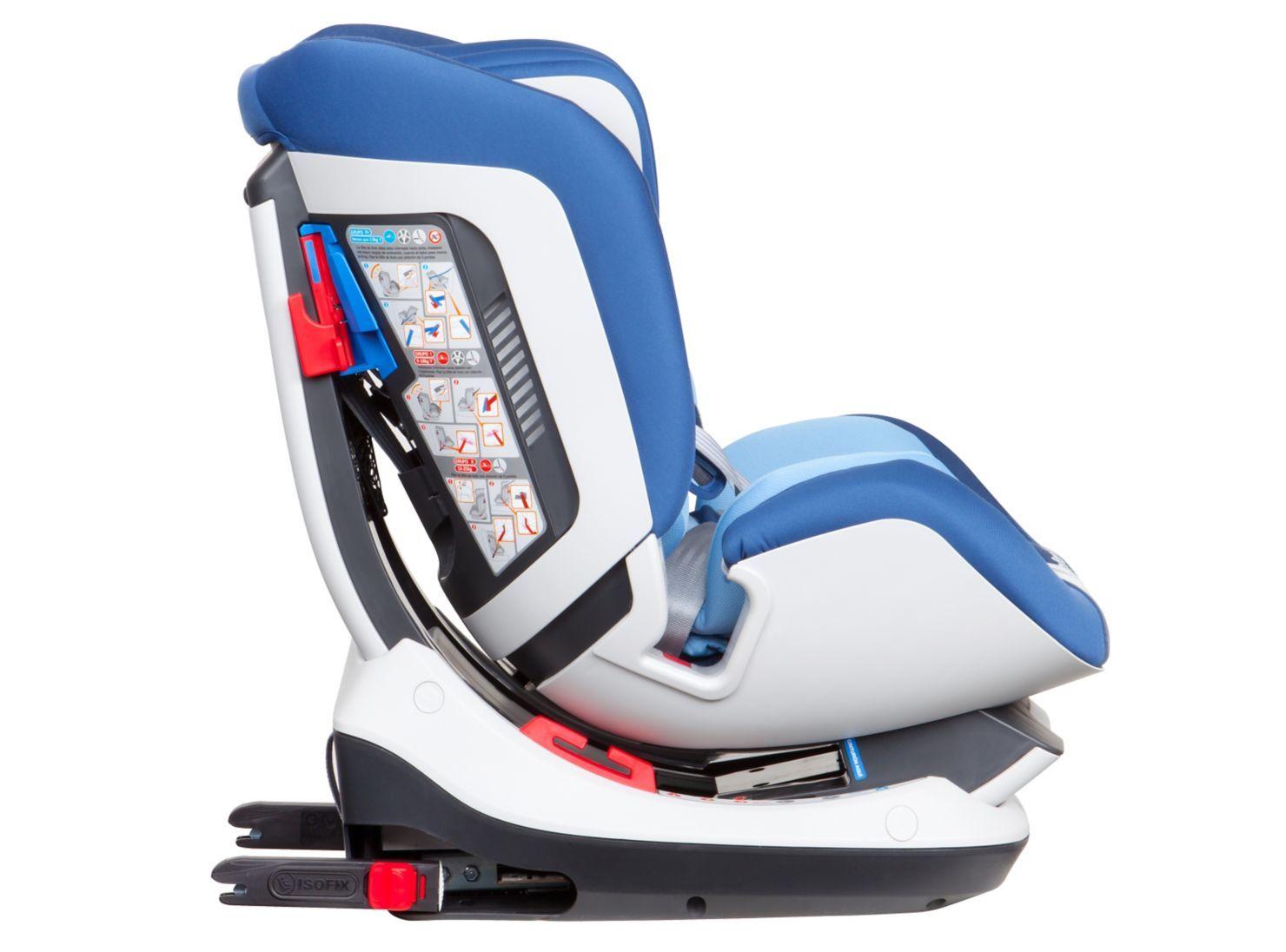 Silla de Auto Convertible Azul Thunder Isofix Infanti-5