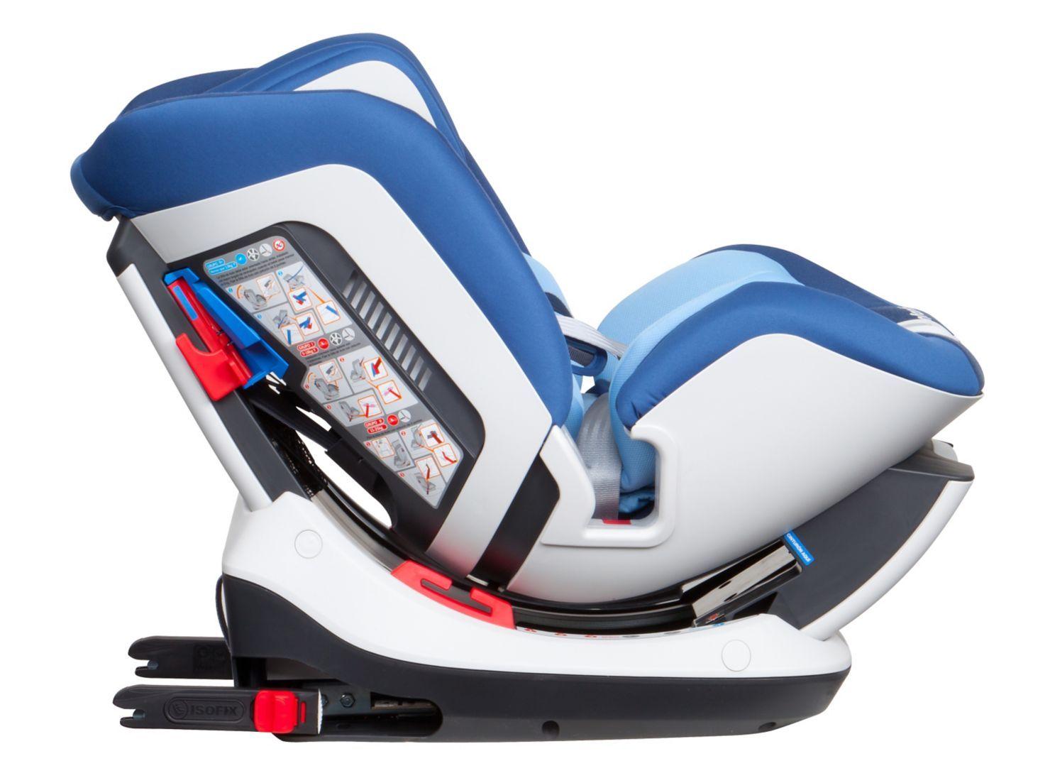 Silla de Auto Convertible Azul Thunder Isofix Infanti-6