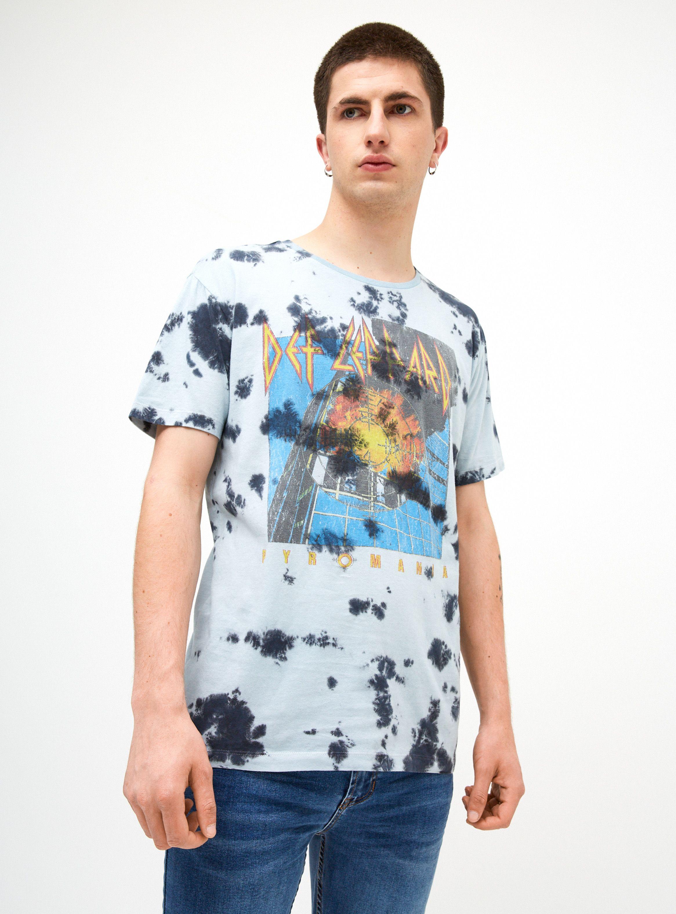 Polera Manga Corta Estampado Rock-0