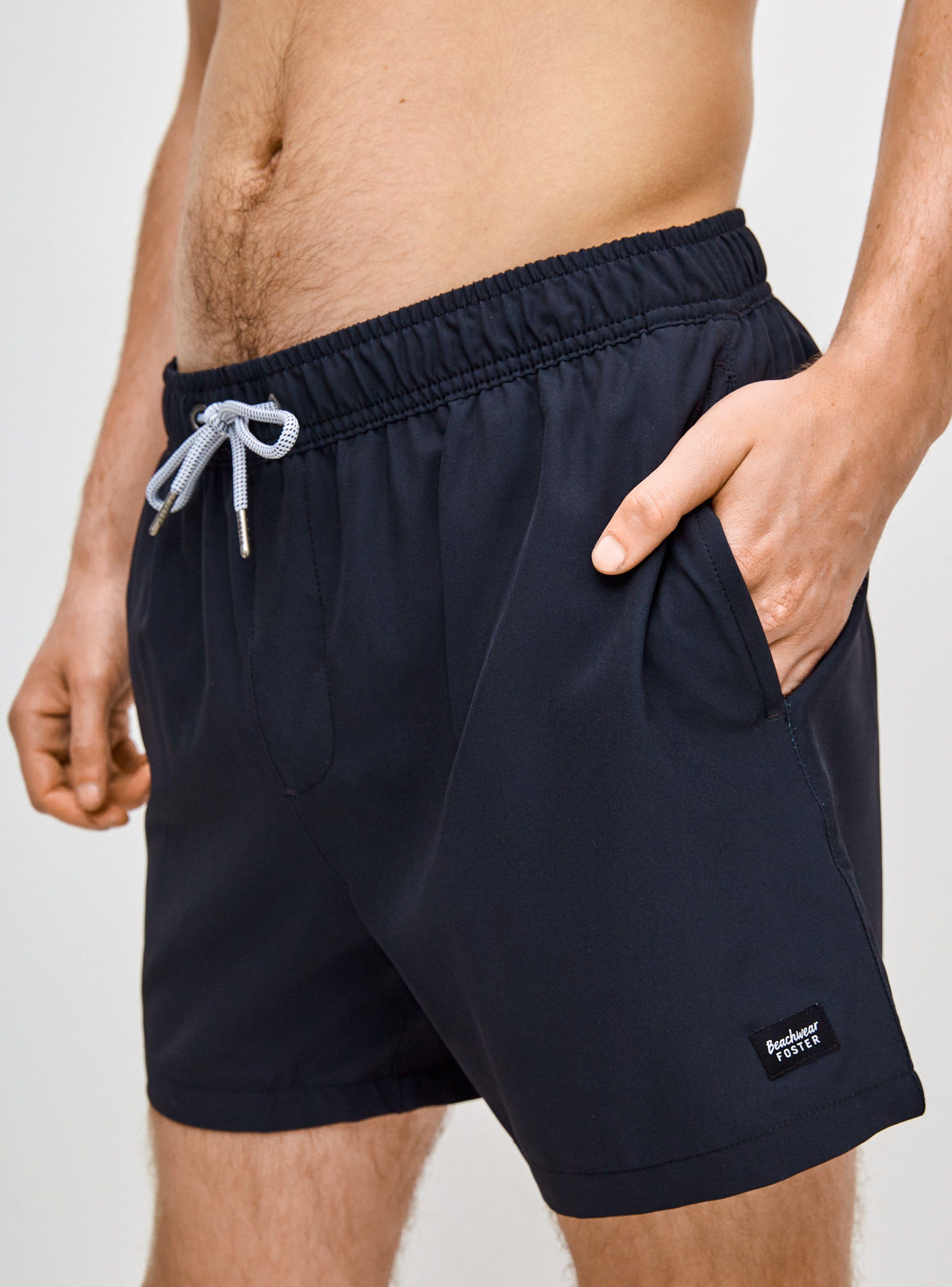 Traje de Baño Casual Color Sólido-2