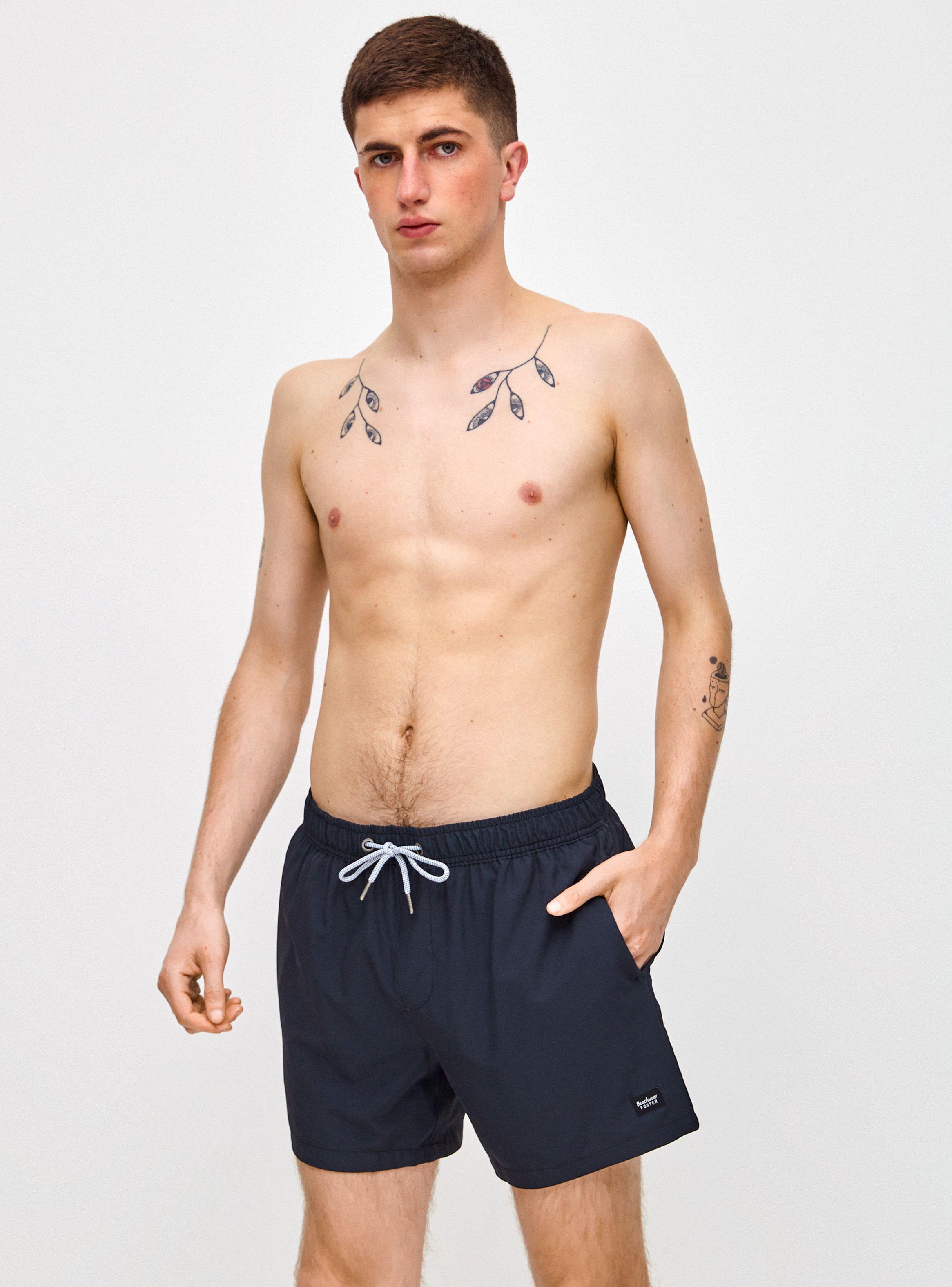 Traje de Baño Casual Color Sólido-0