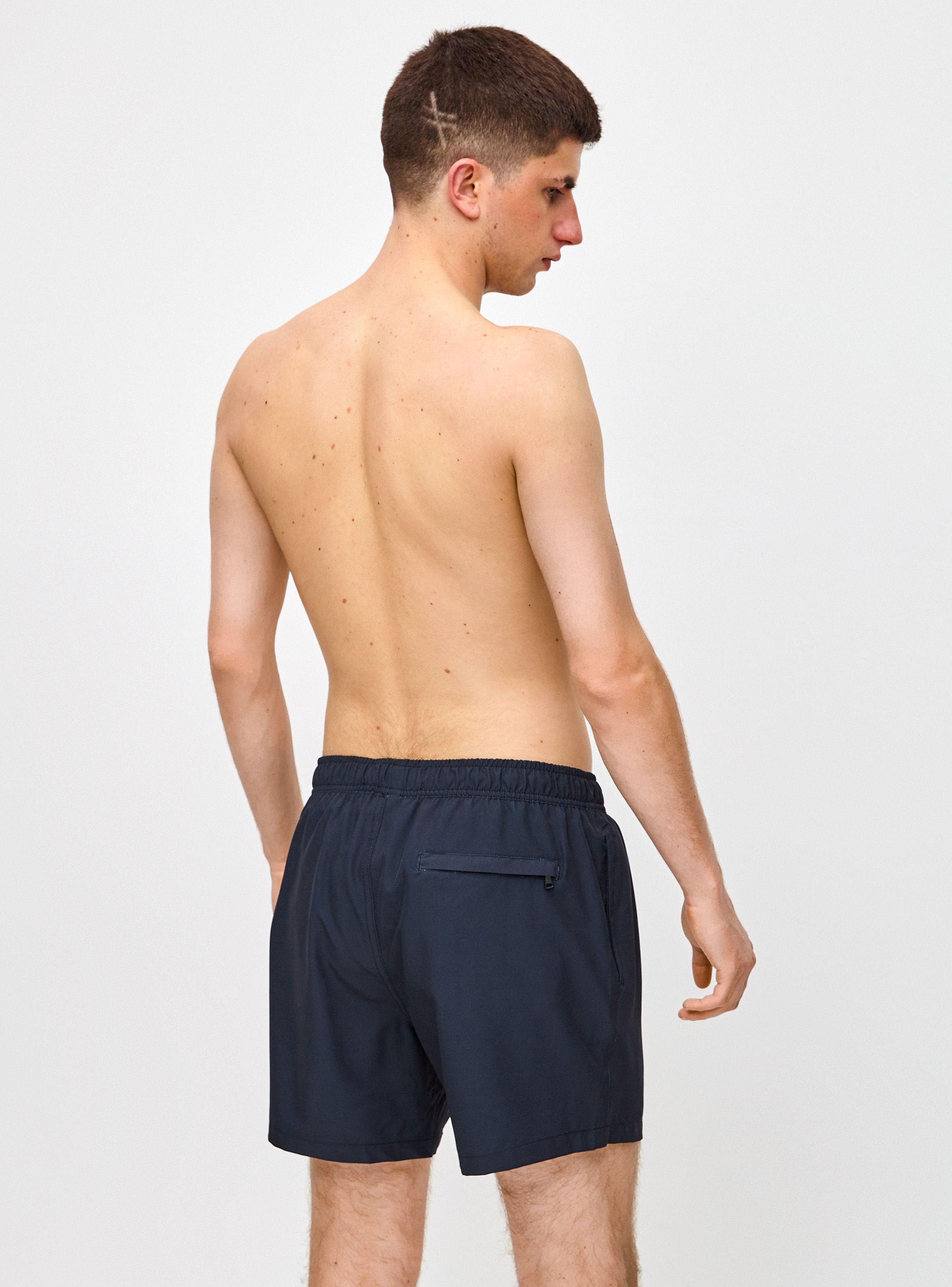 Traje de Baño Casual Color Sólido-1