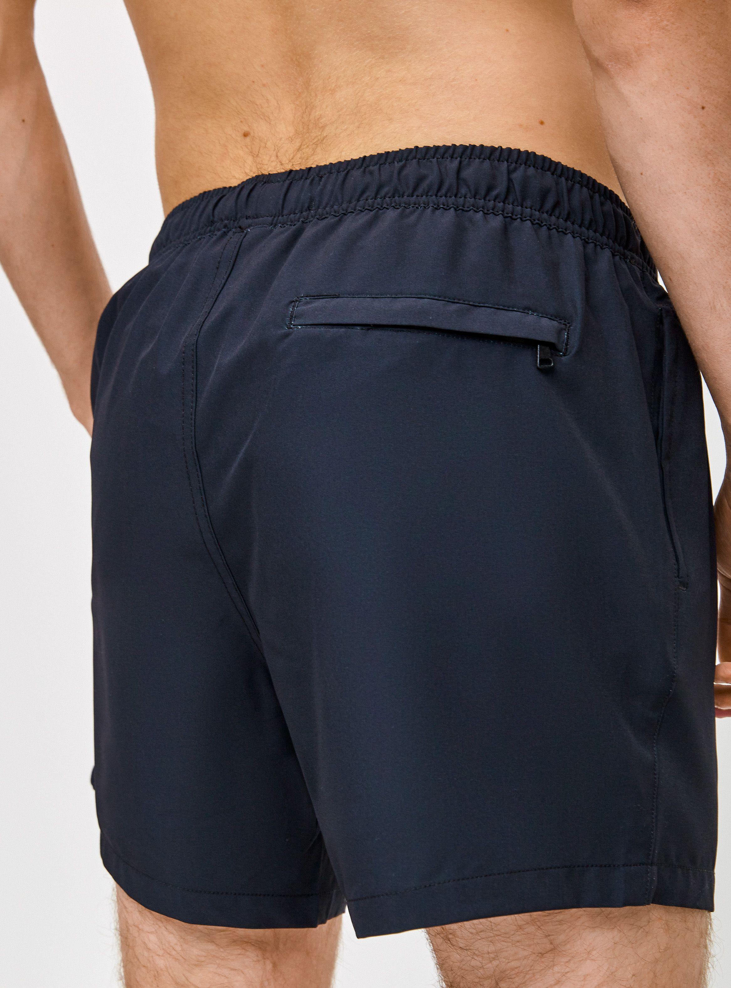 Traje de Baño Casual Color Sólido-3