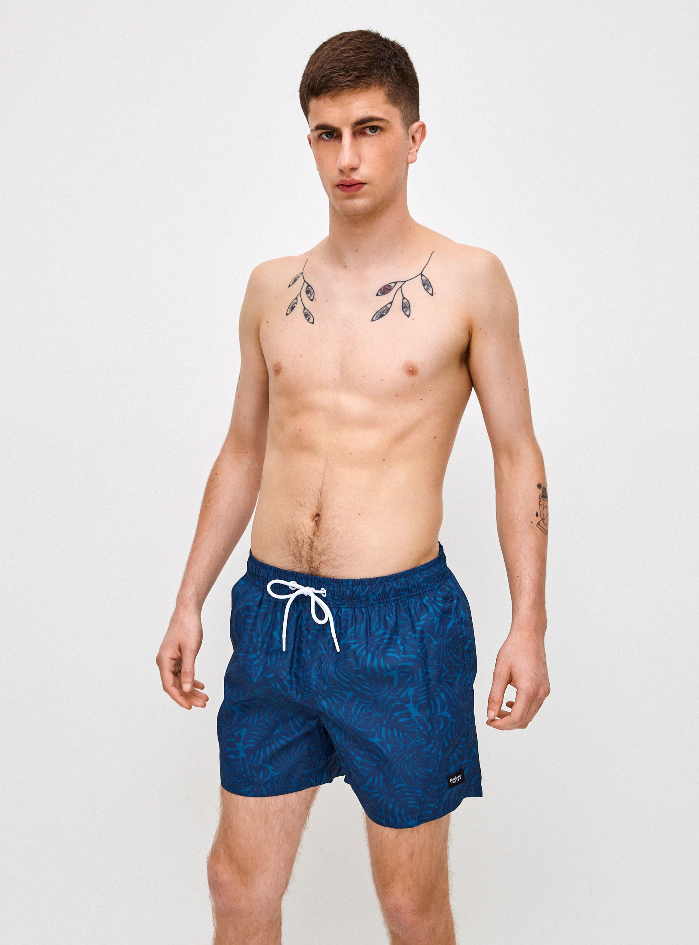 Traje de Baño Diseño Hoja Estampada-0