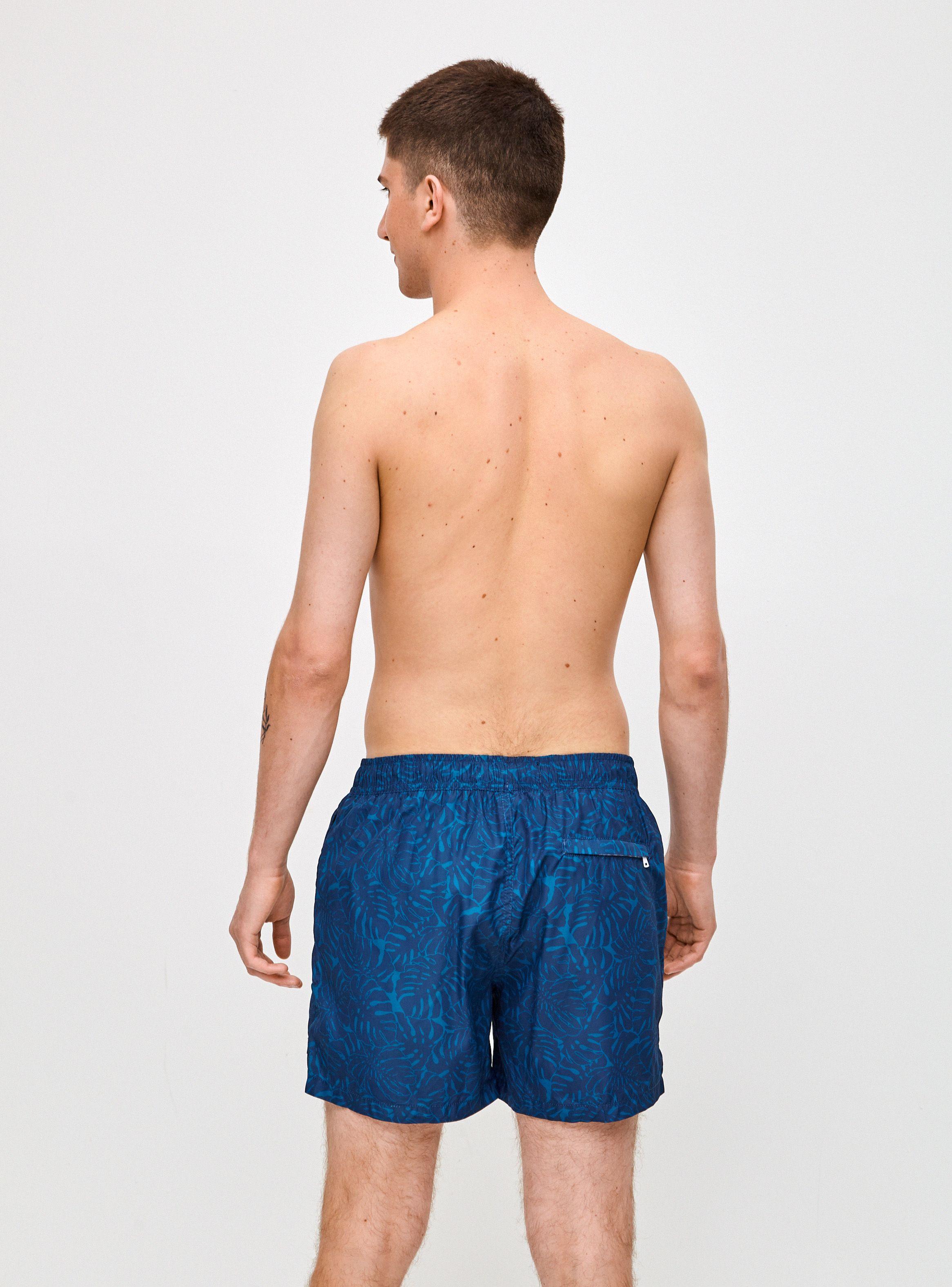 Traje de Baño Diseño Hoja Estampada-1