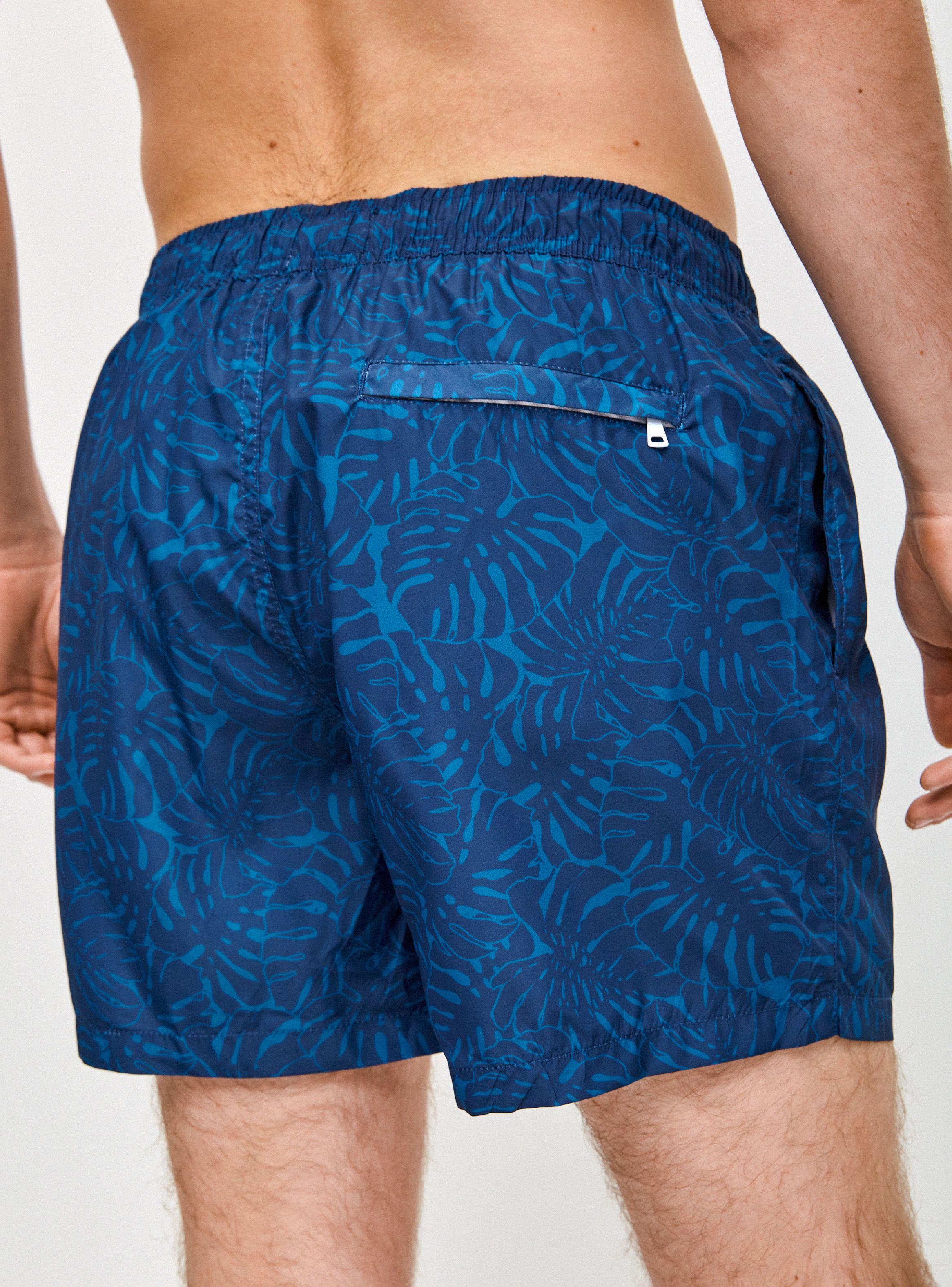 Traje de Baño Diseño Hoja Estampada-2