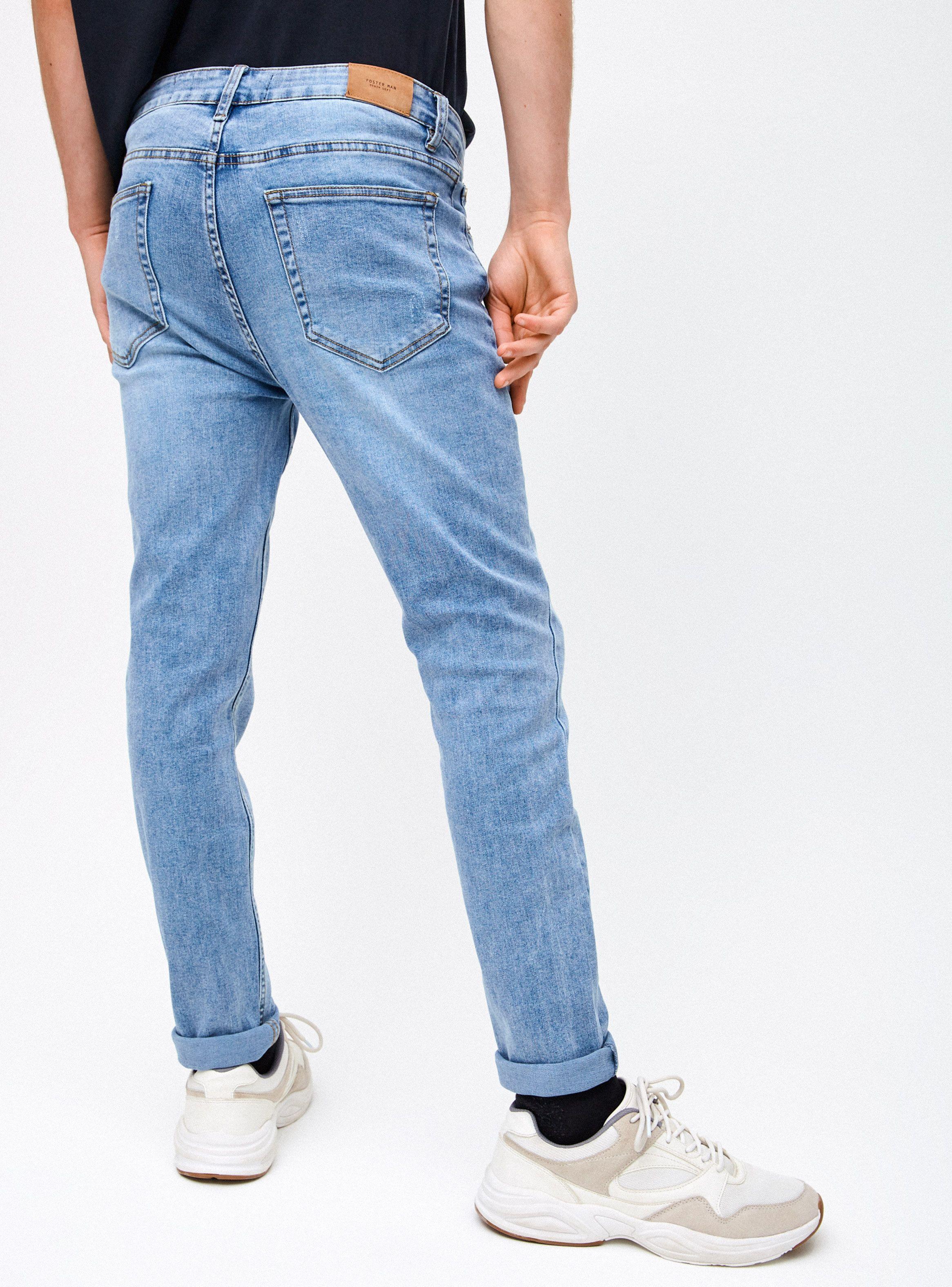 Jeans Super Skinny Fit Desgastado-1
