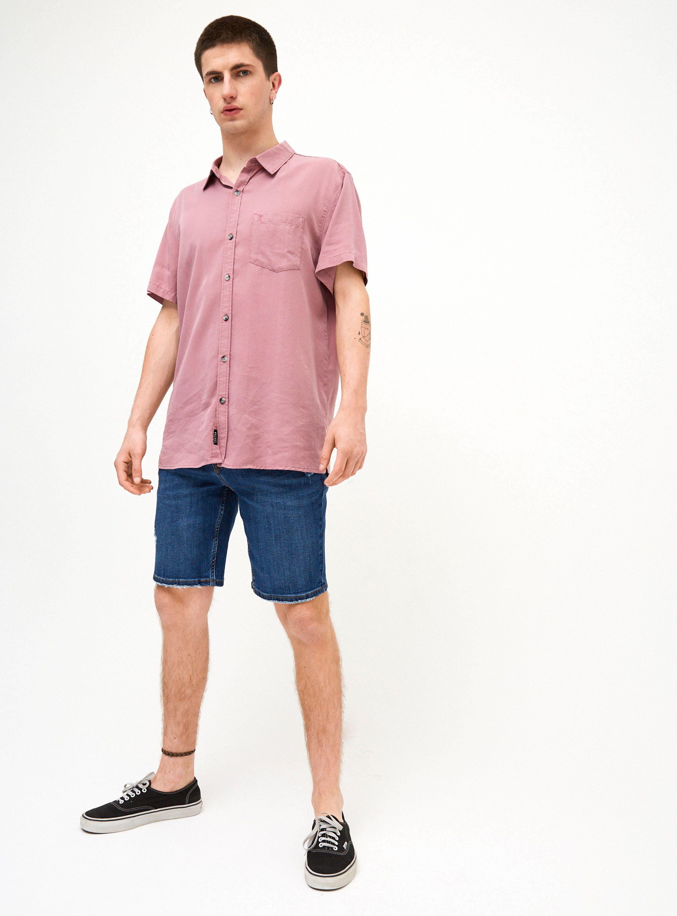 Bermuda Tiro Medio con Rasguños-3