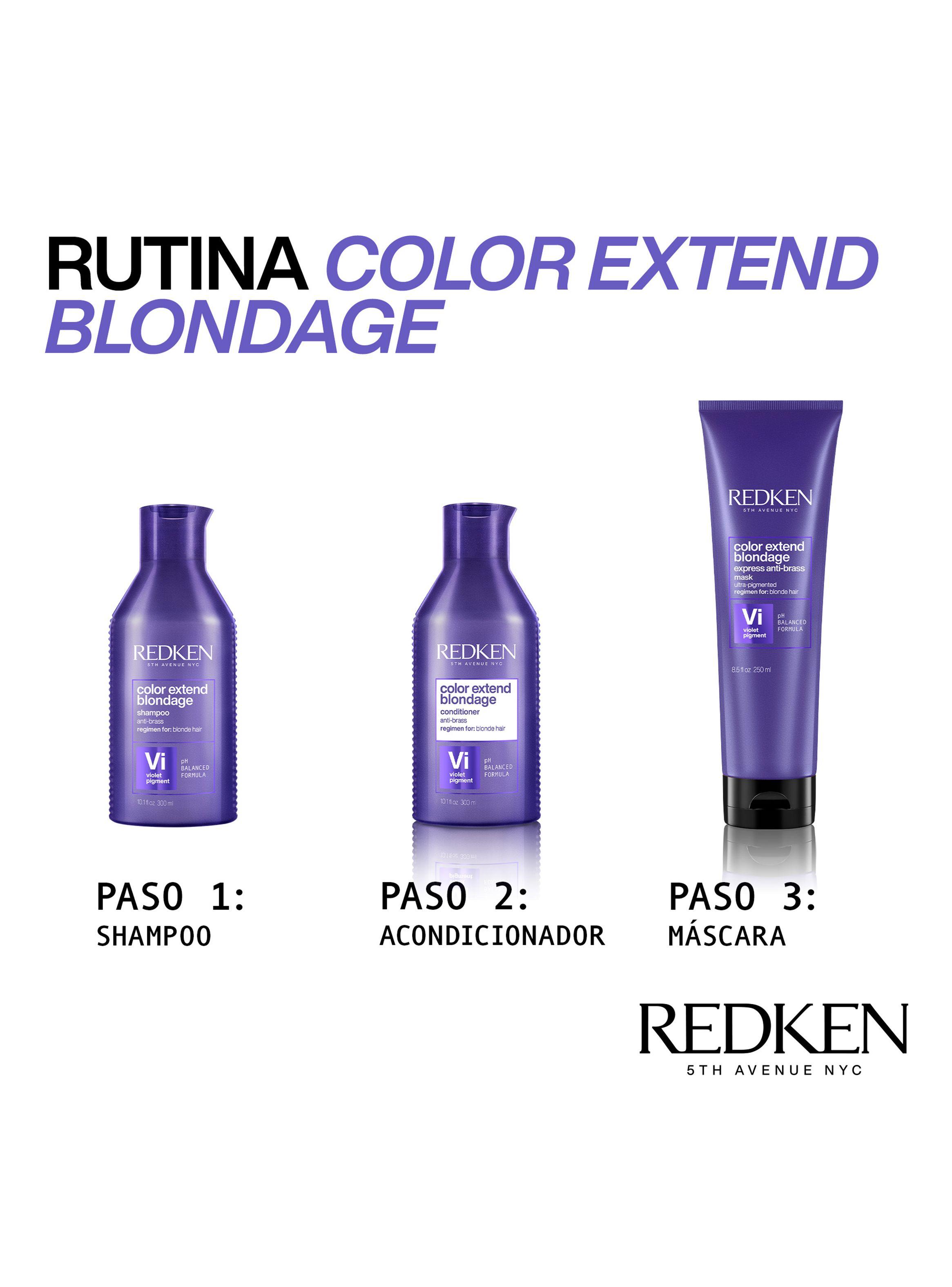 Acondicionador Matizador Cabello Rubio Color Extend Blondage 300ml-4