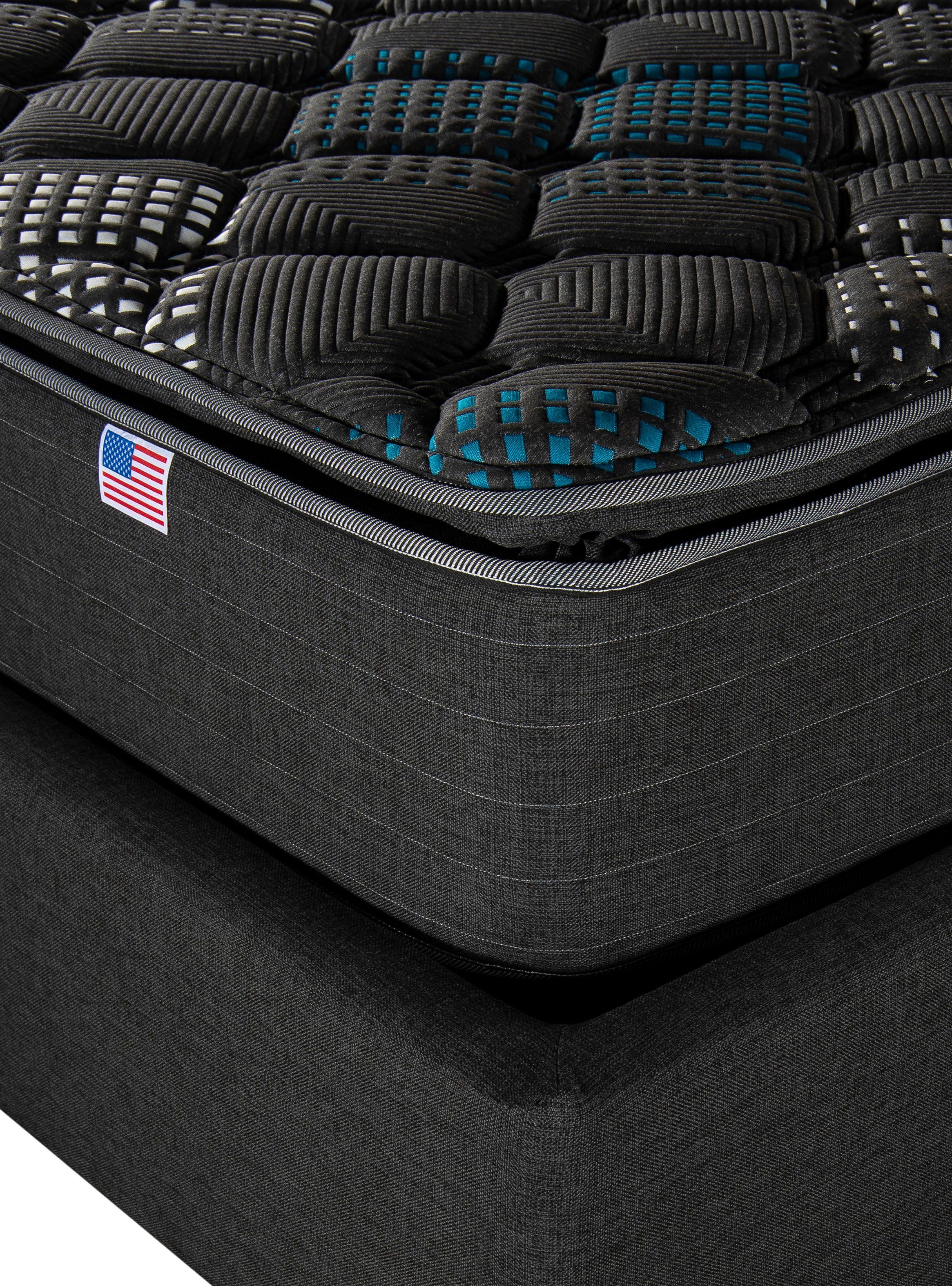 Cama Europea Bignest Dolphin Base Dividida 2 Plazas + Respaldo Tignes Marengo-4
