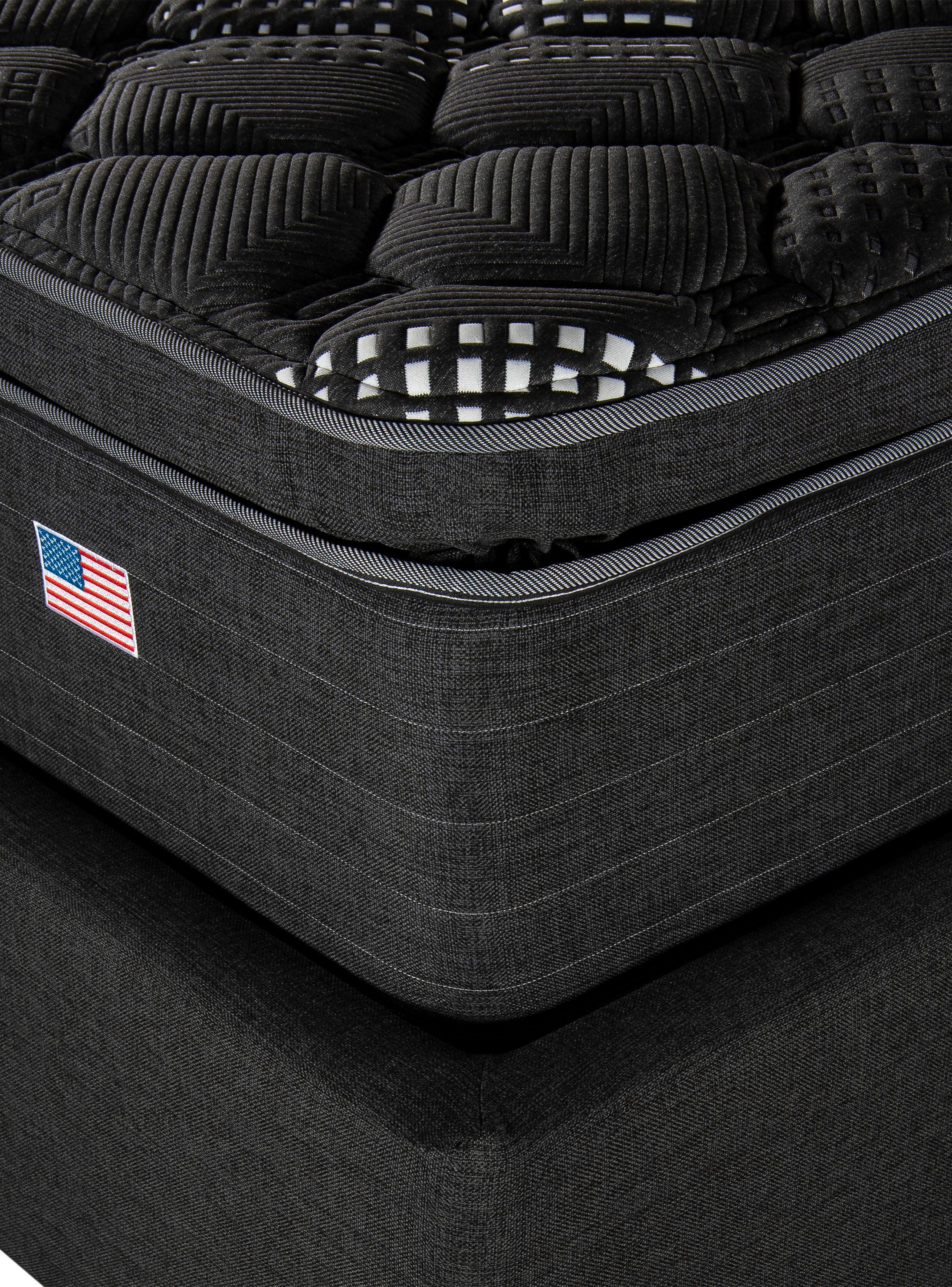 Cama Europea Bignest Harmony King + Respaldo Tignes Marengo-4