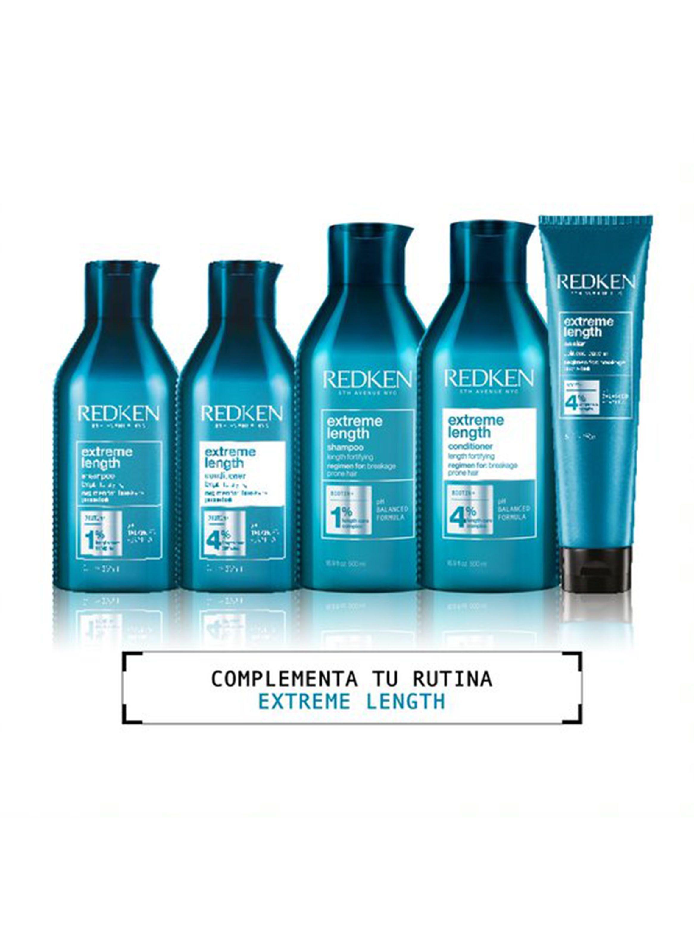 Shampoo Fortalecedor de largos Cabello Quebradizo Extreme Length 300ml-4