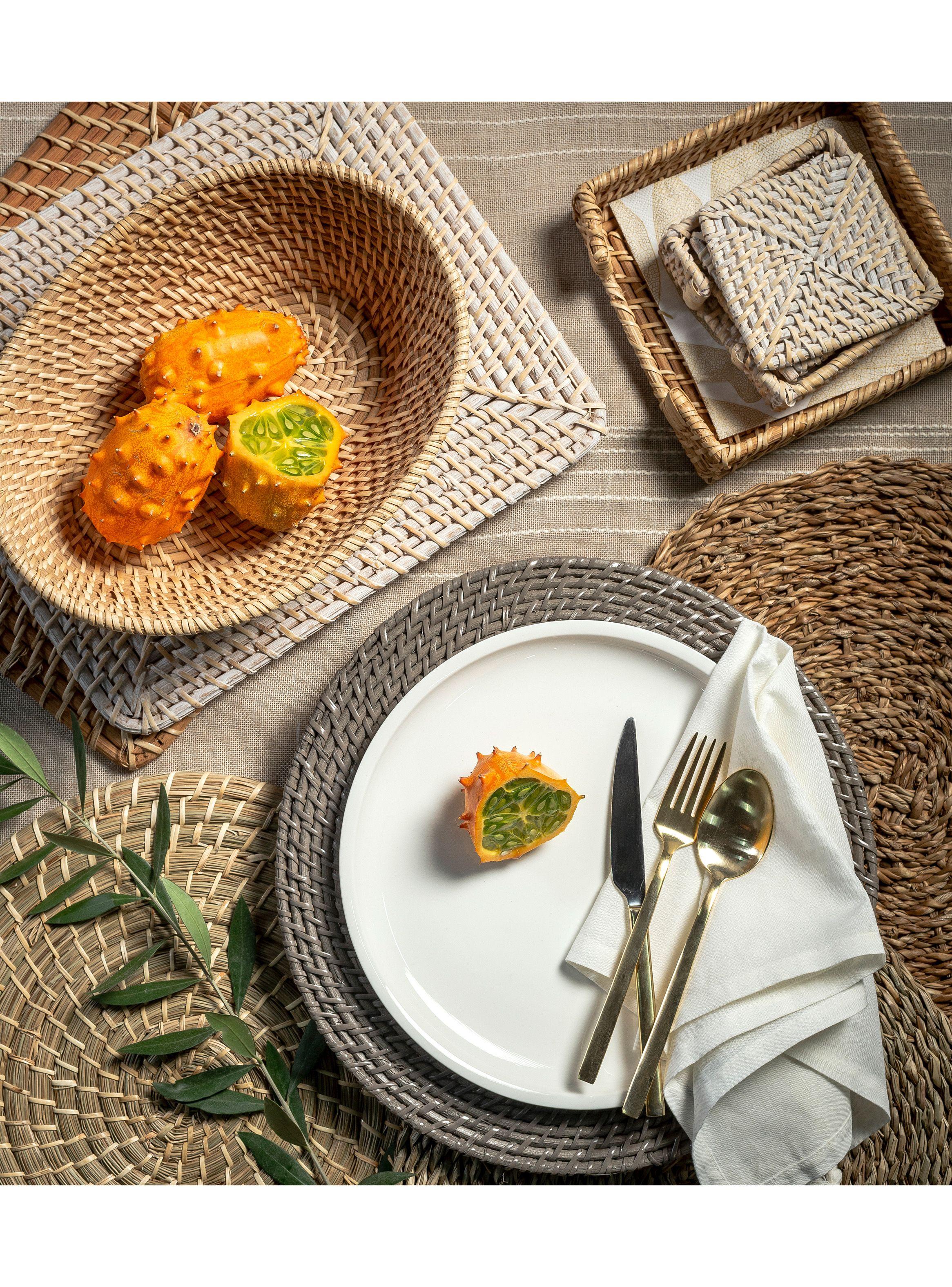 Canasto Panera Ratán Natural 22 x 31 cm-4