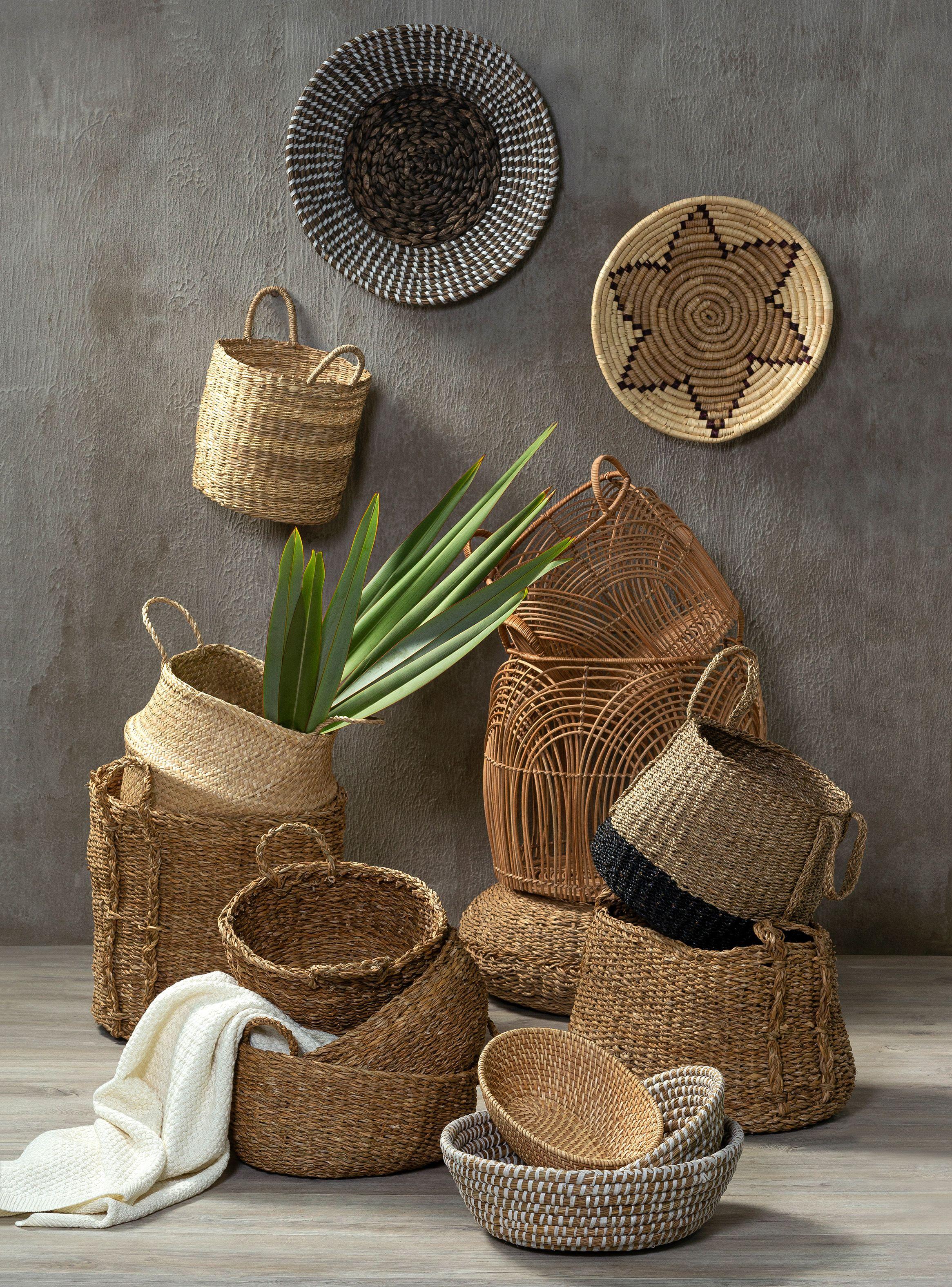 Canasto Panera Ratán Natural 22 x 31 cm-3