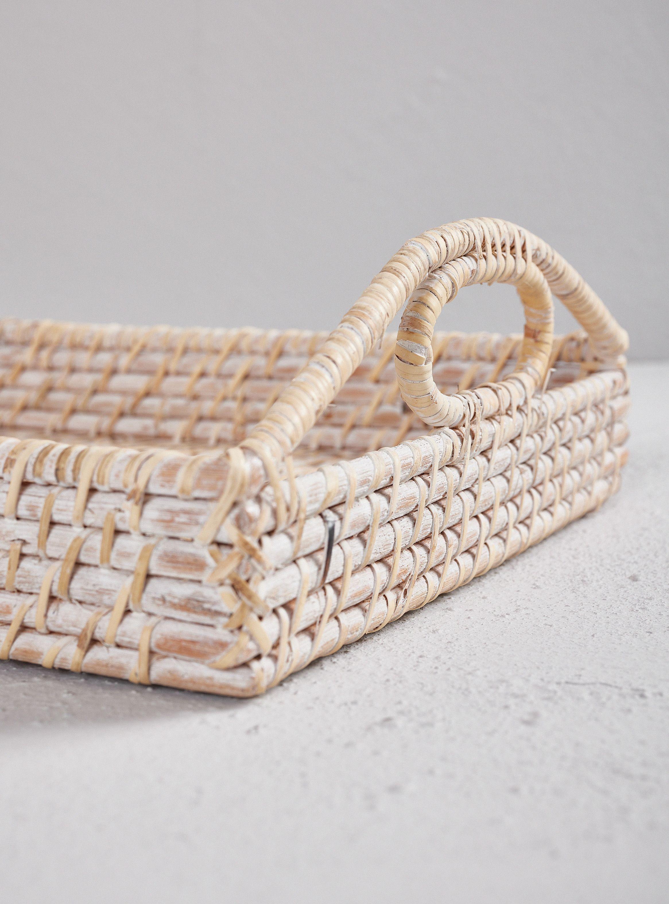 Bandeja Decorativa Ratán 38 cm-2