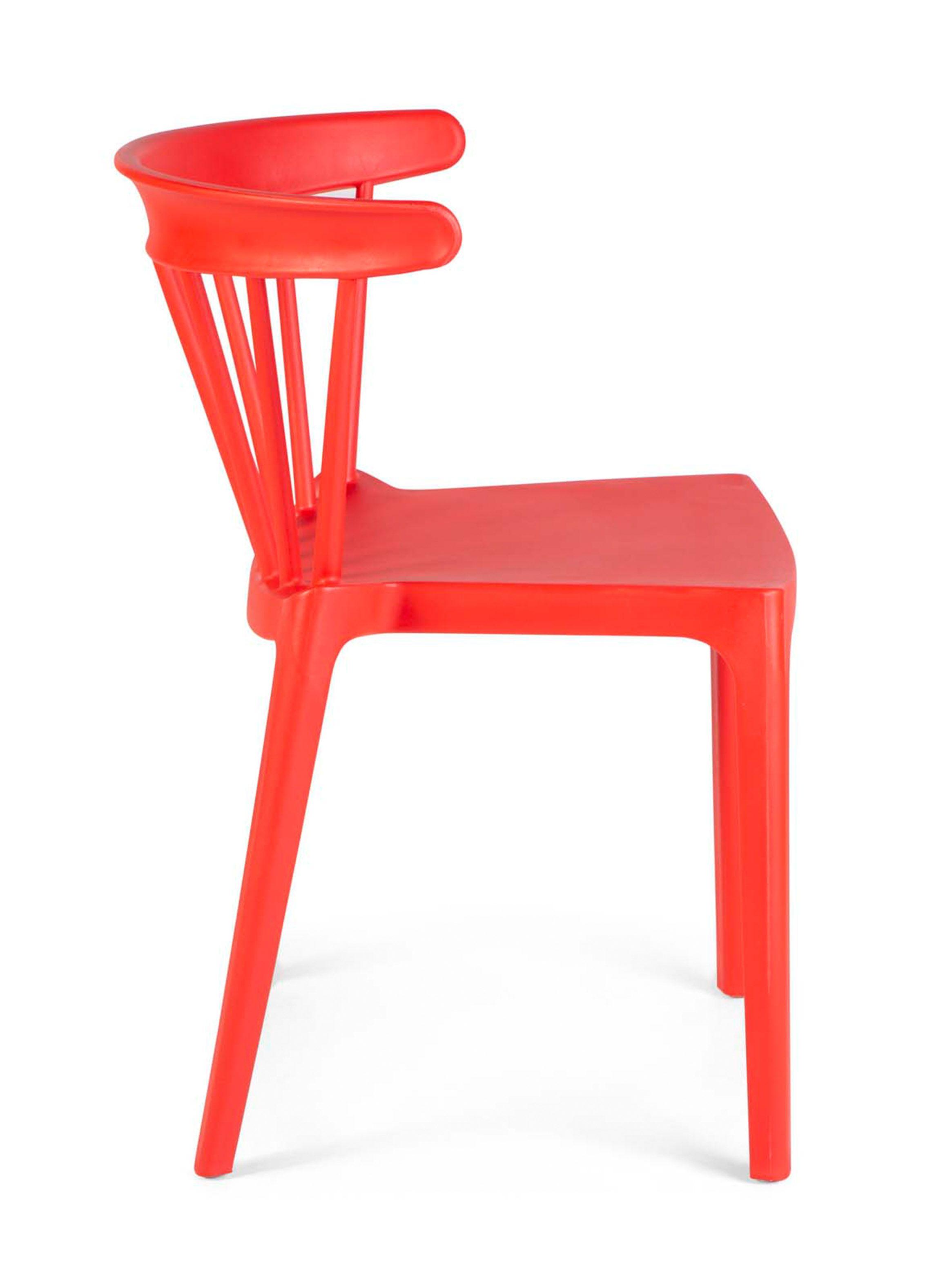 Set Asimétrika 2 Sillas Saloon Rojo-4