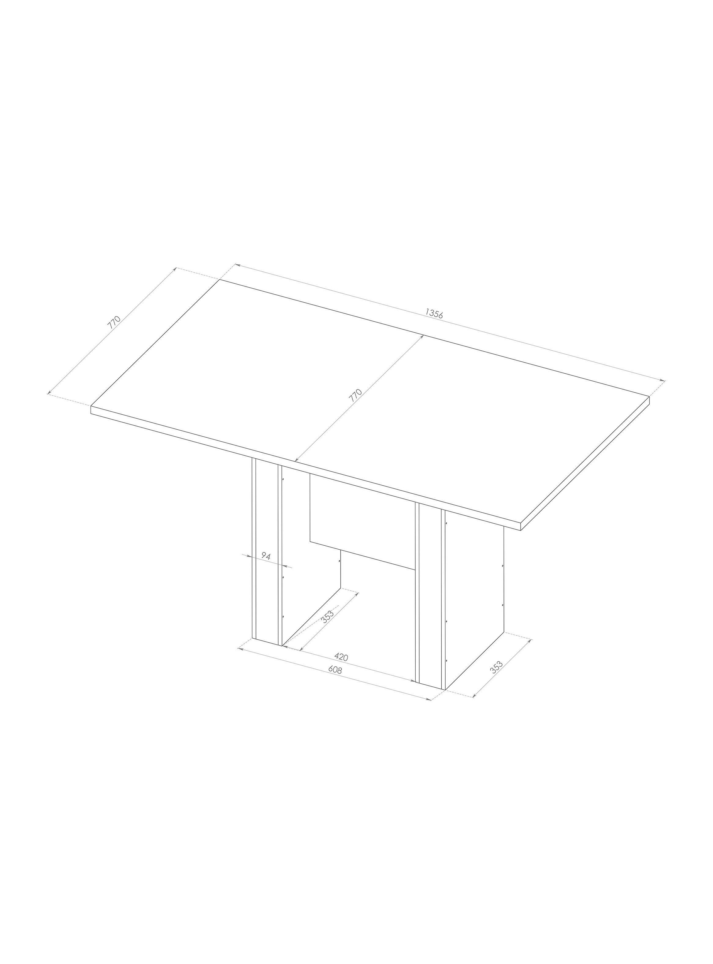 Juego Altavisión de Comedor Quick + 4 Sillas Altavisión-2