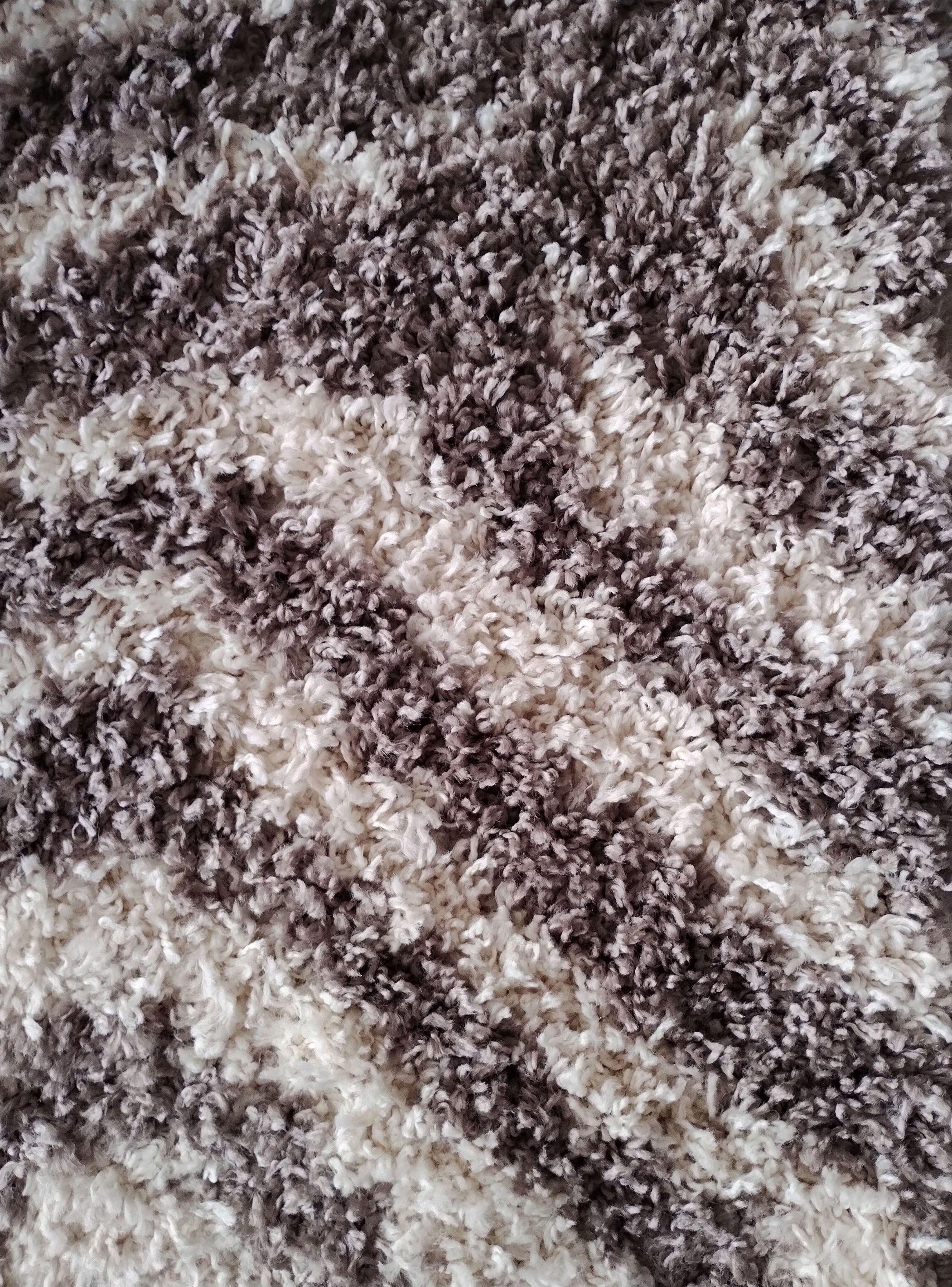 Bajada de Cama Shaggy Guiza 50x100 cm Beige-1