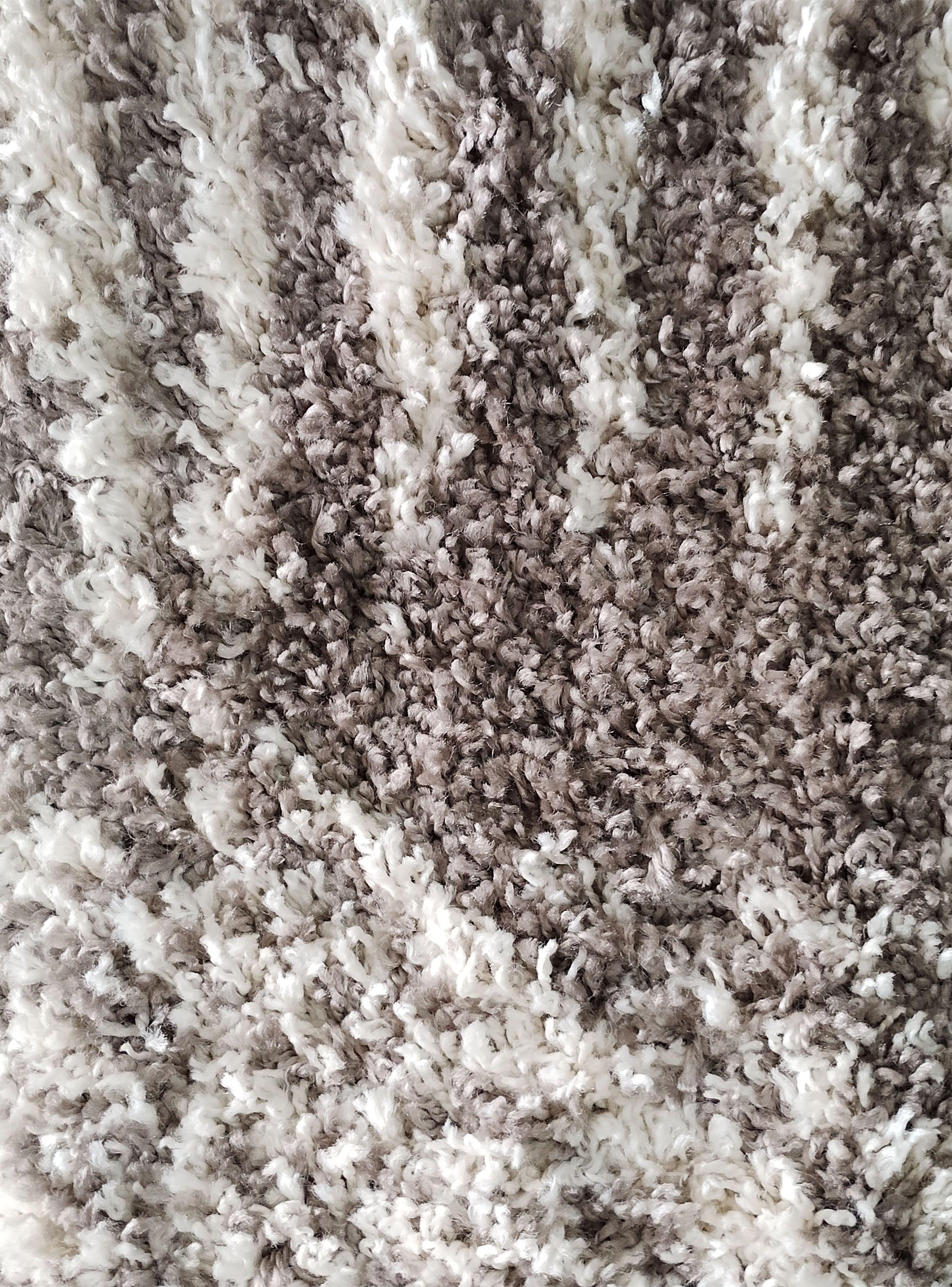 Bajada de Cama Shaggy Guiza 50x100 cm Café-1