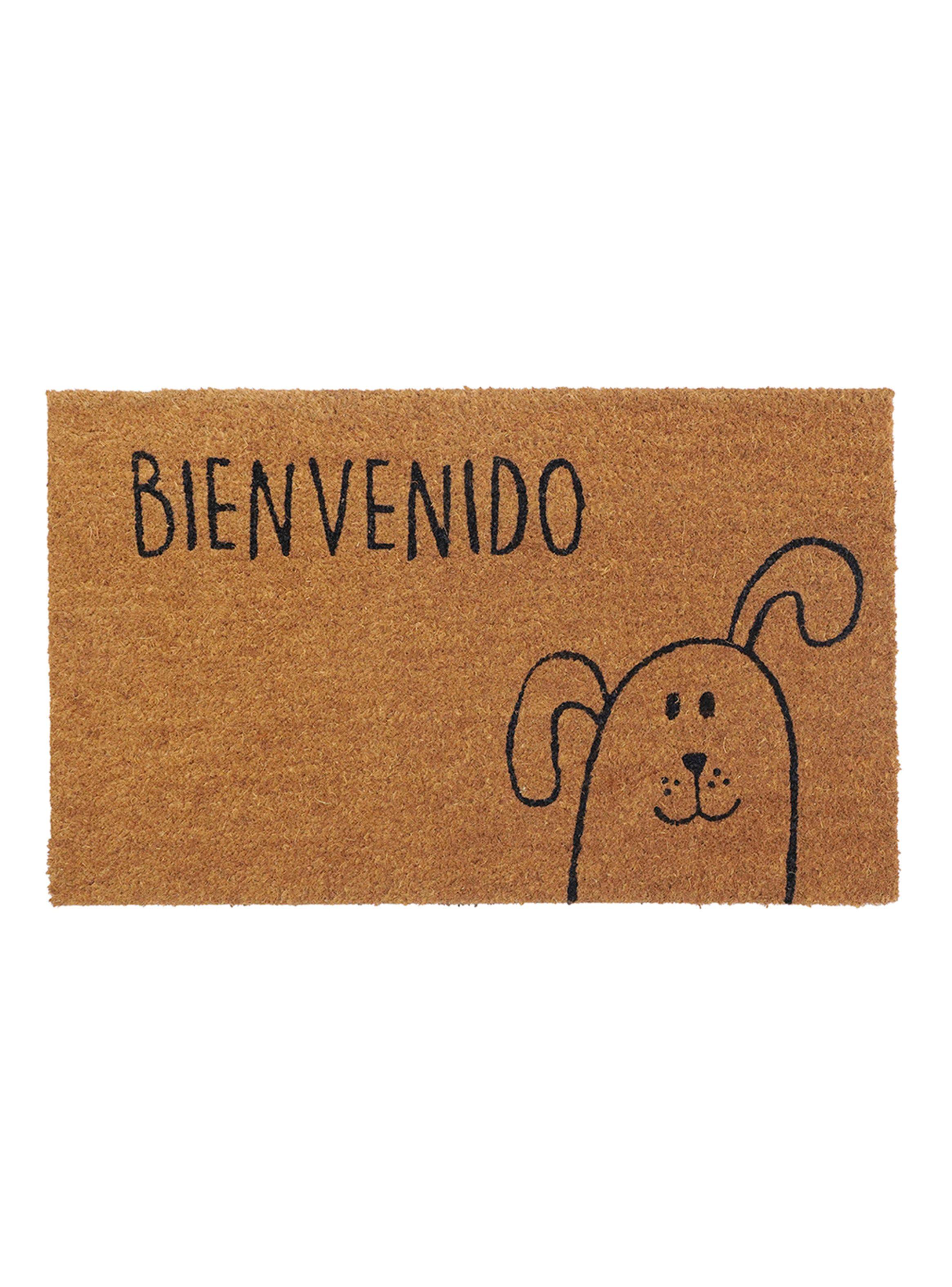 Limpiapiés Dog 45x75 cm Café-0