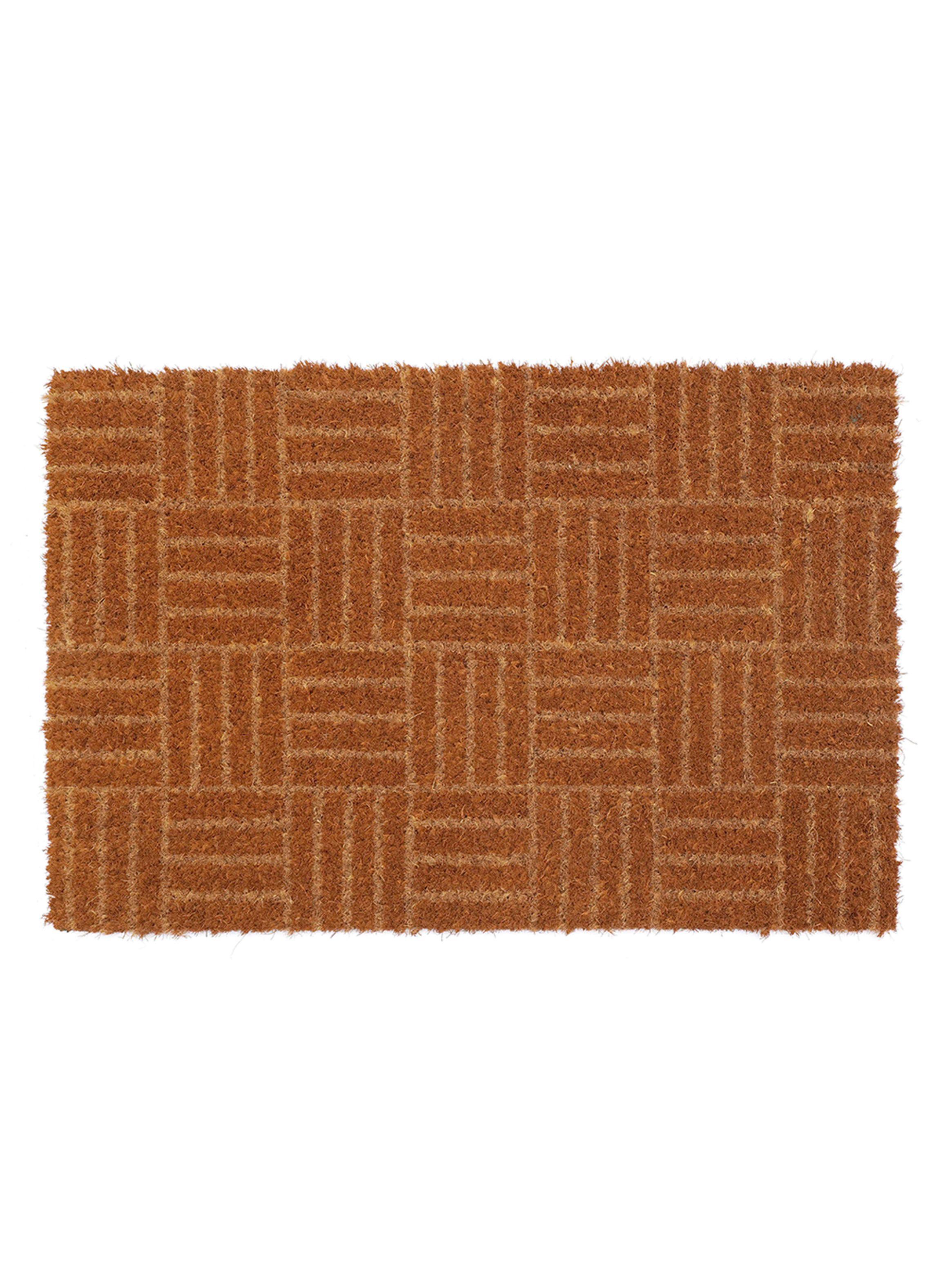 Limpiapiés Pattern 45x75 cm Café-0